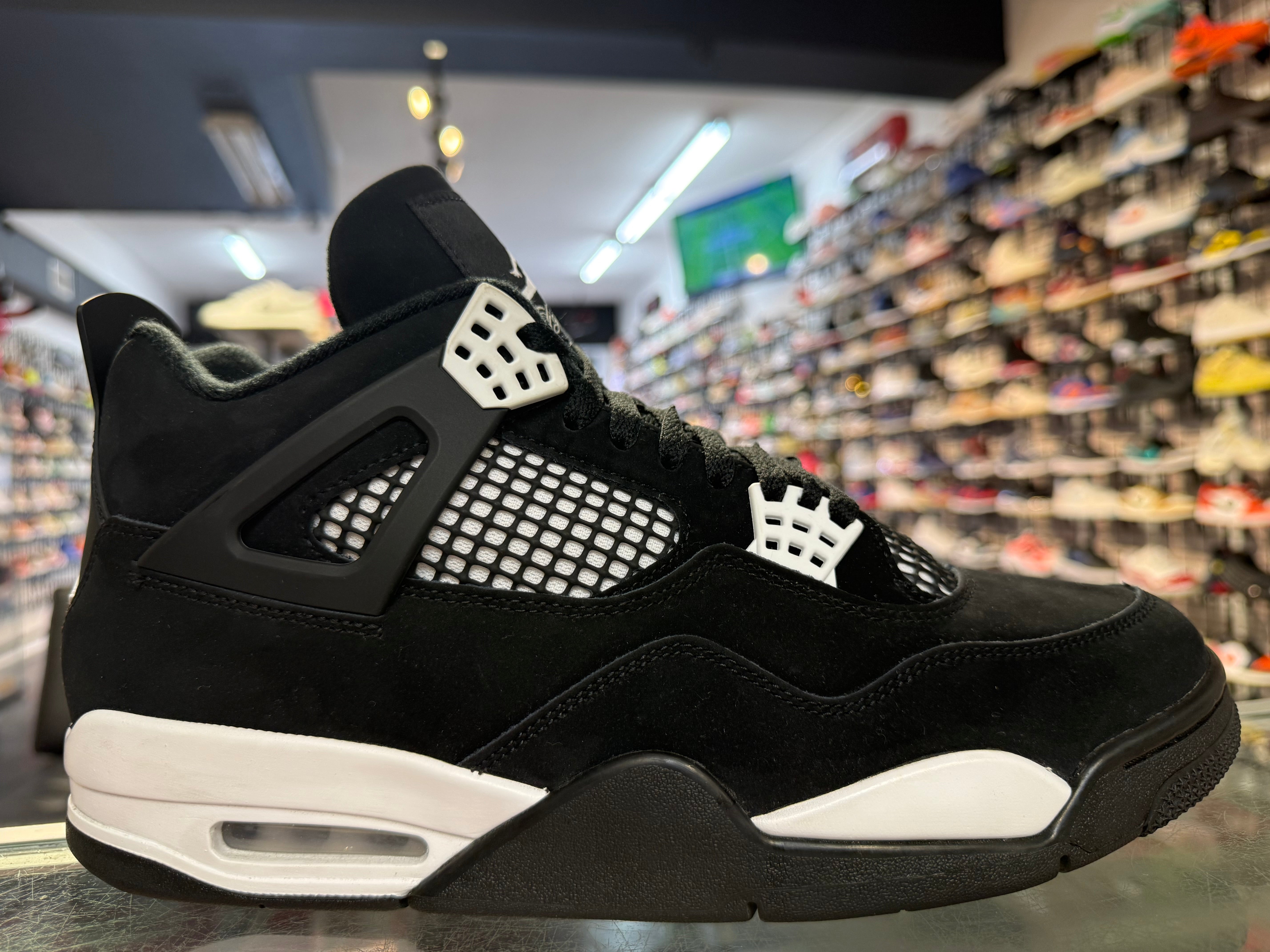 Size 12 Air Jordan 4 “White Thunder” Worn 1x