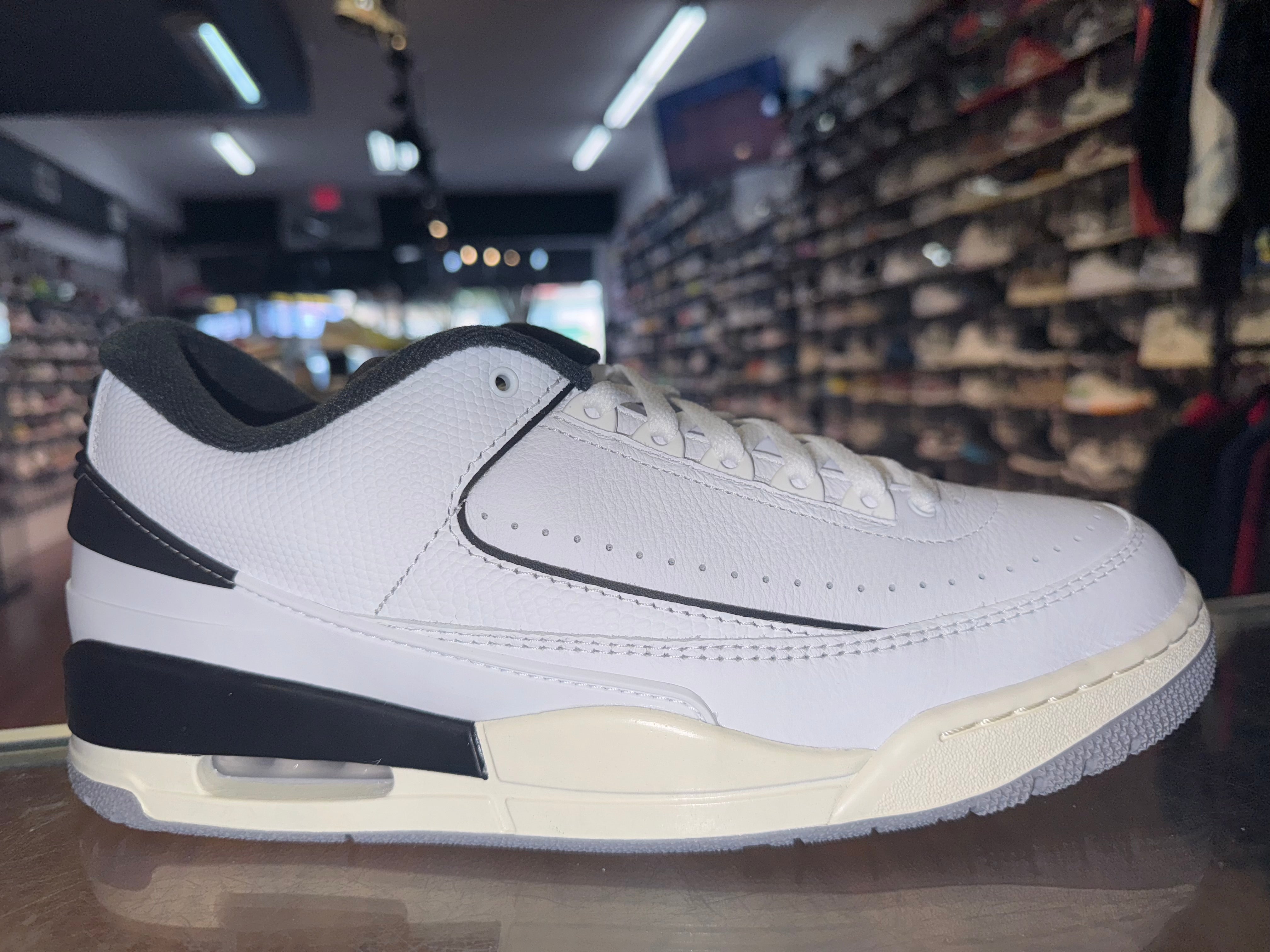 Size 12 Air Jordan 2/3 “White Black” Brand New