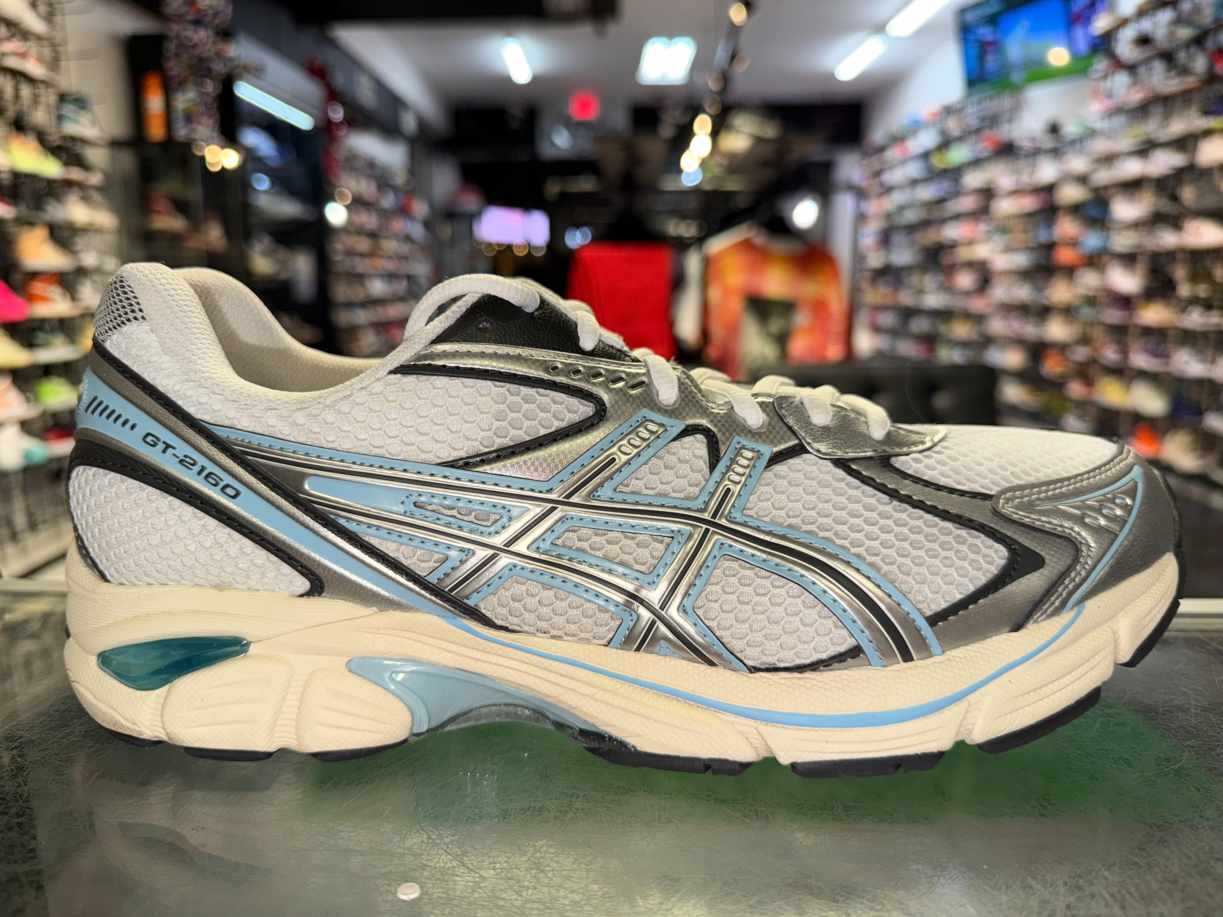 Size 10.5 Asics GT-2160 "White Pure Silver"