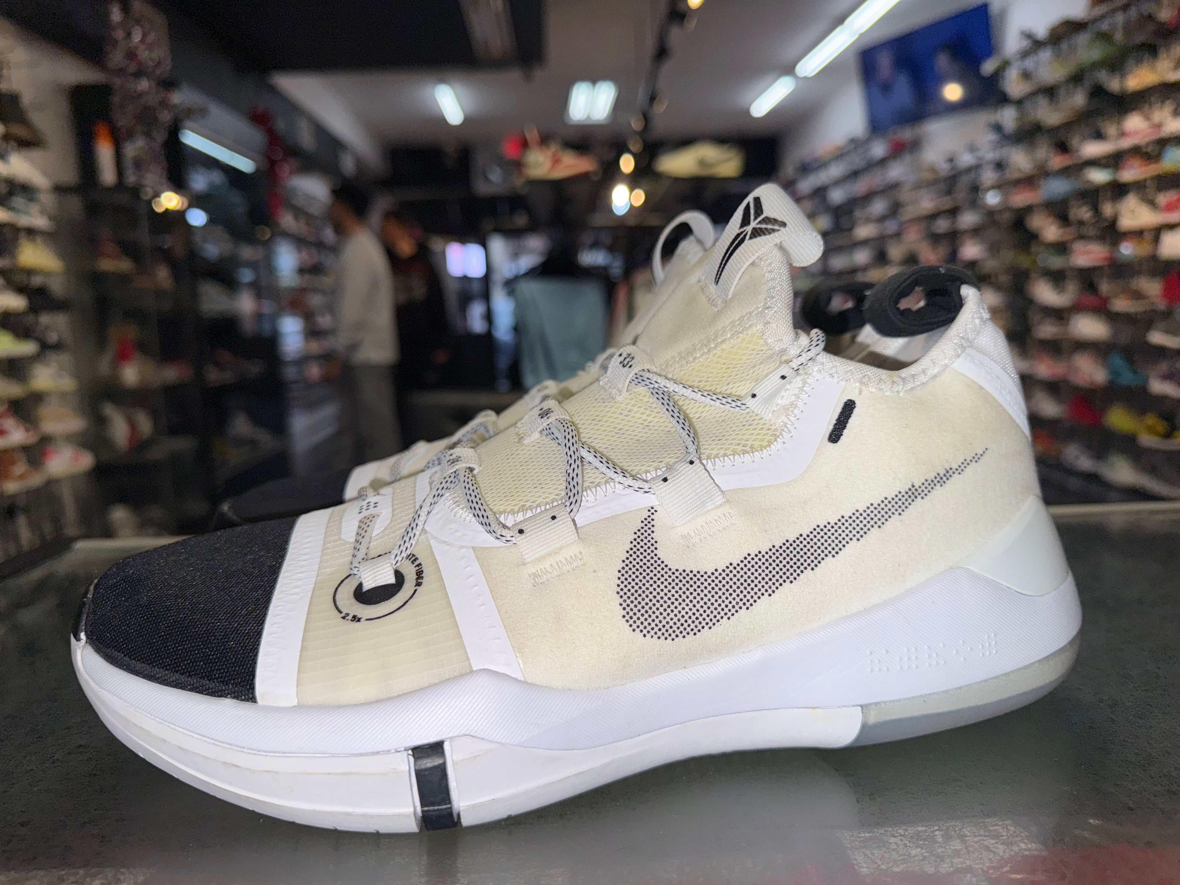Size 9 Nike Kobe AD “White Black” Brand New