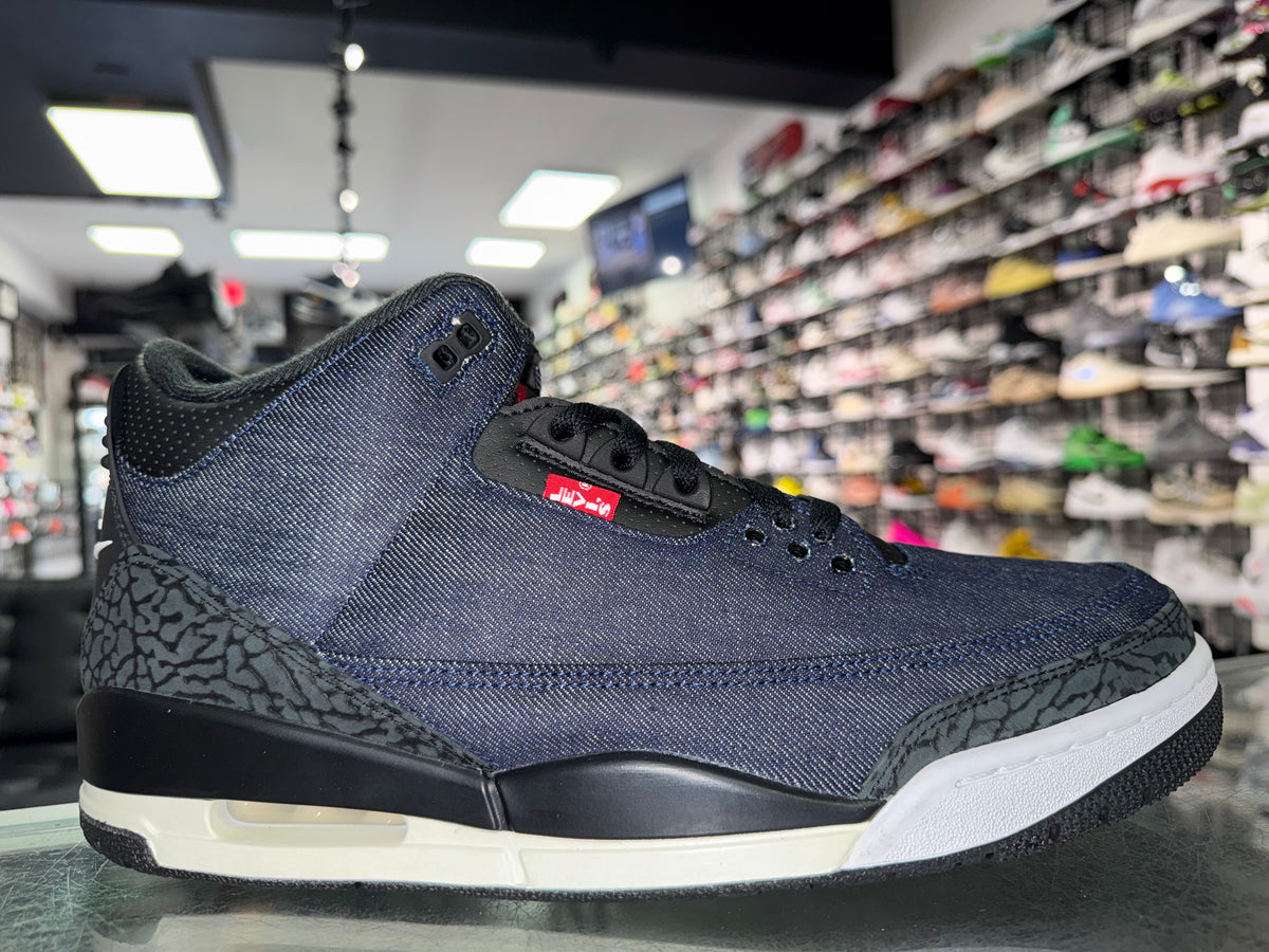 Size 12 Air Jordan 3 Levi’s “Indigo” Brand New
