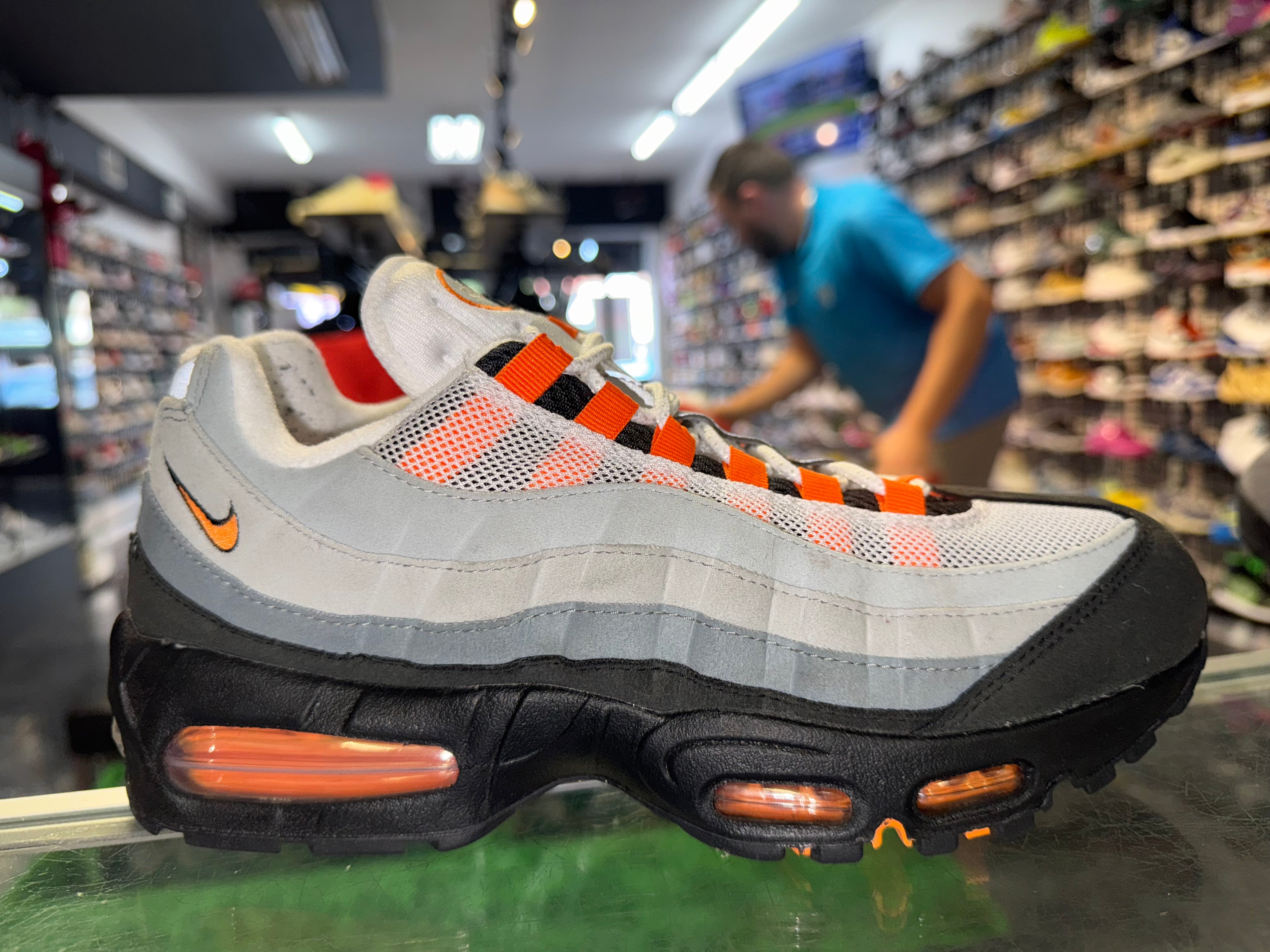 Size 8.5 Air Max 95 OG Big Bubble "Mandarin 2.0"