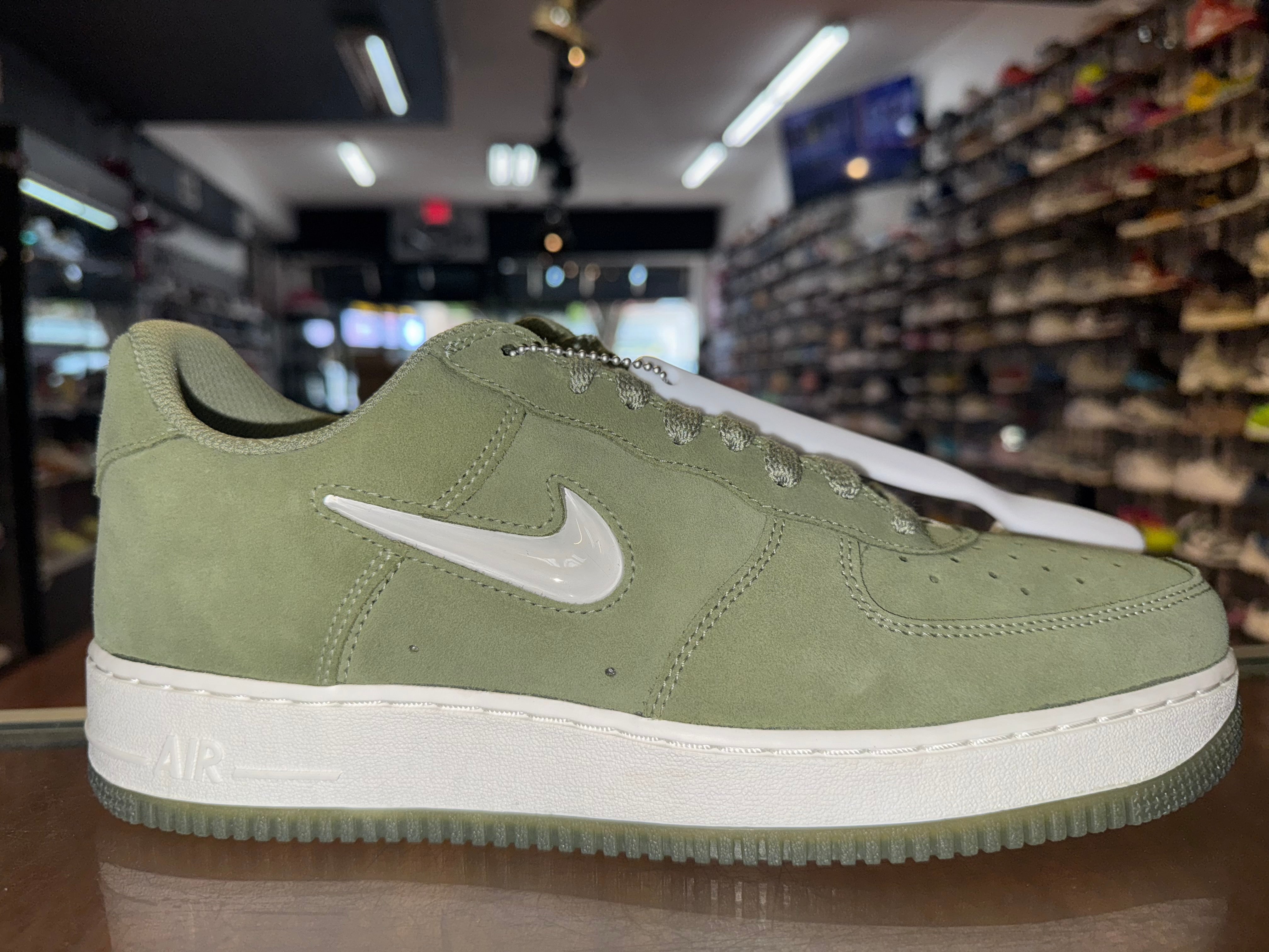 Size 10 Air Force 1 Color of the Month "Jewel Oil Green" Brand New