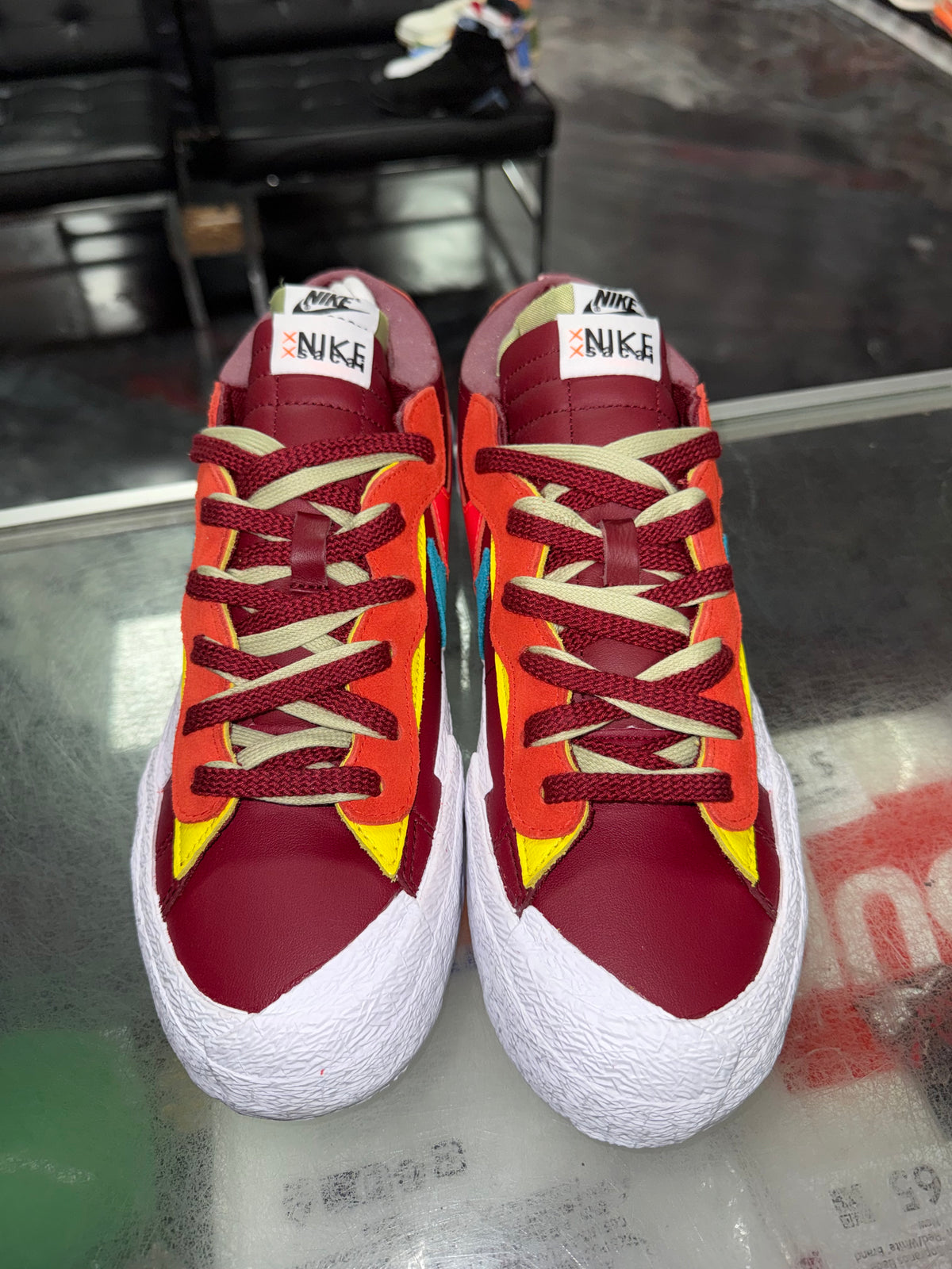Size 10 Nike Blazer Low Safari x KAWS “Red” Brand New