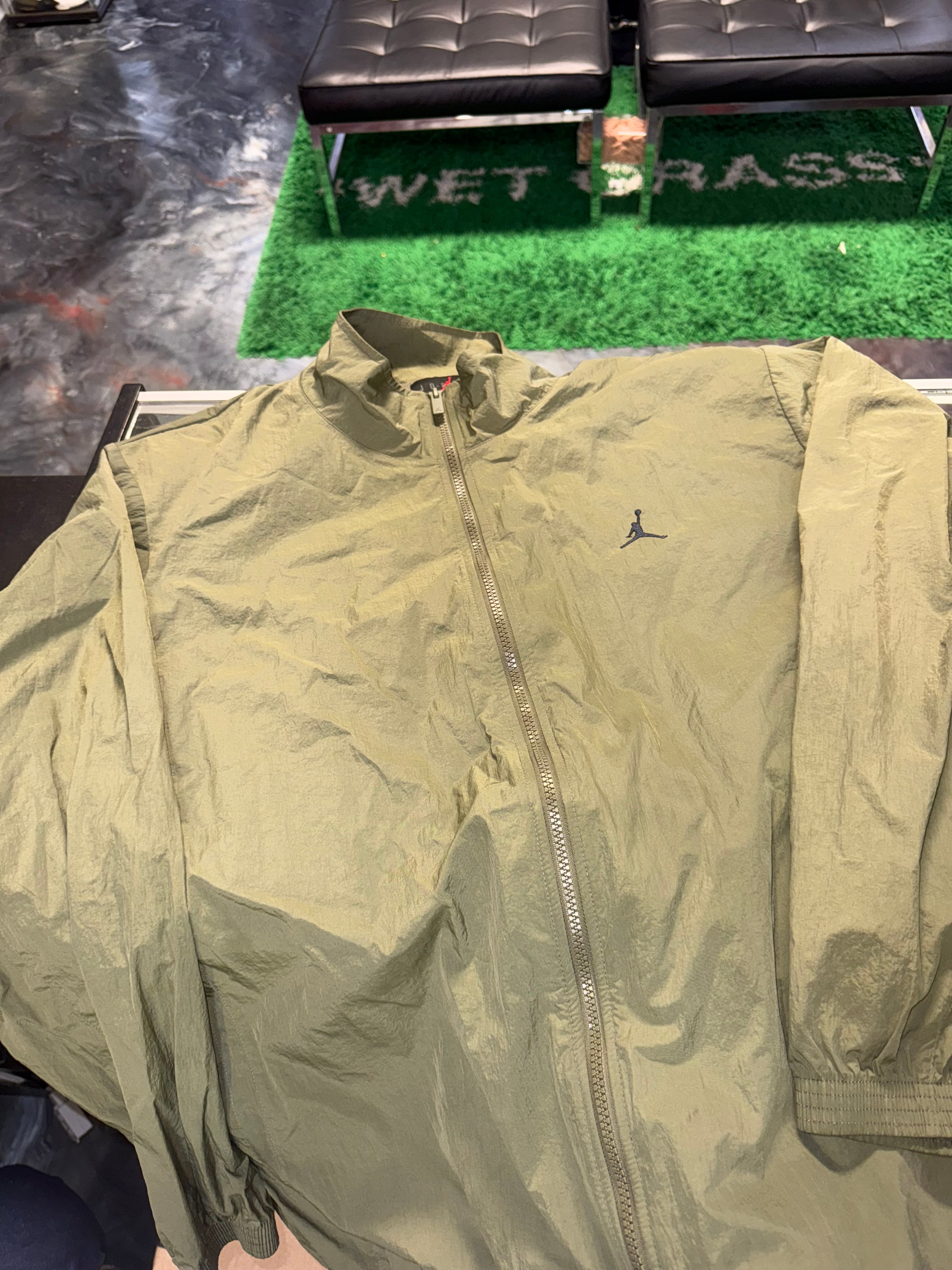 2X-Large Jordan Track Jacket Olive NEW