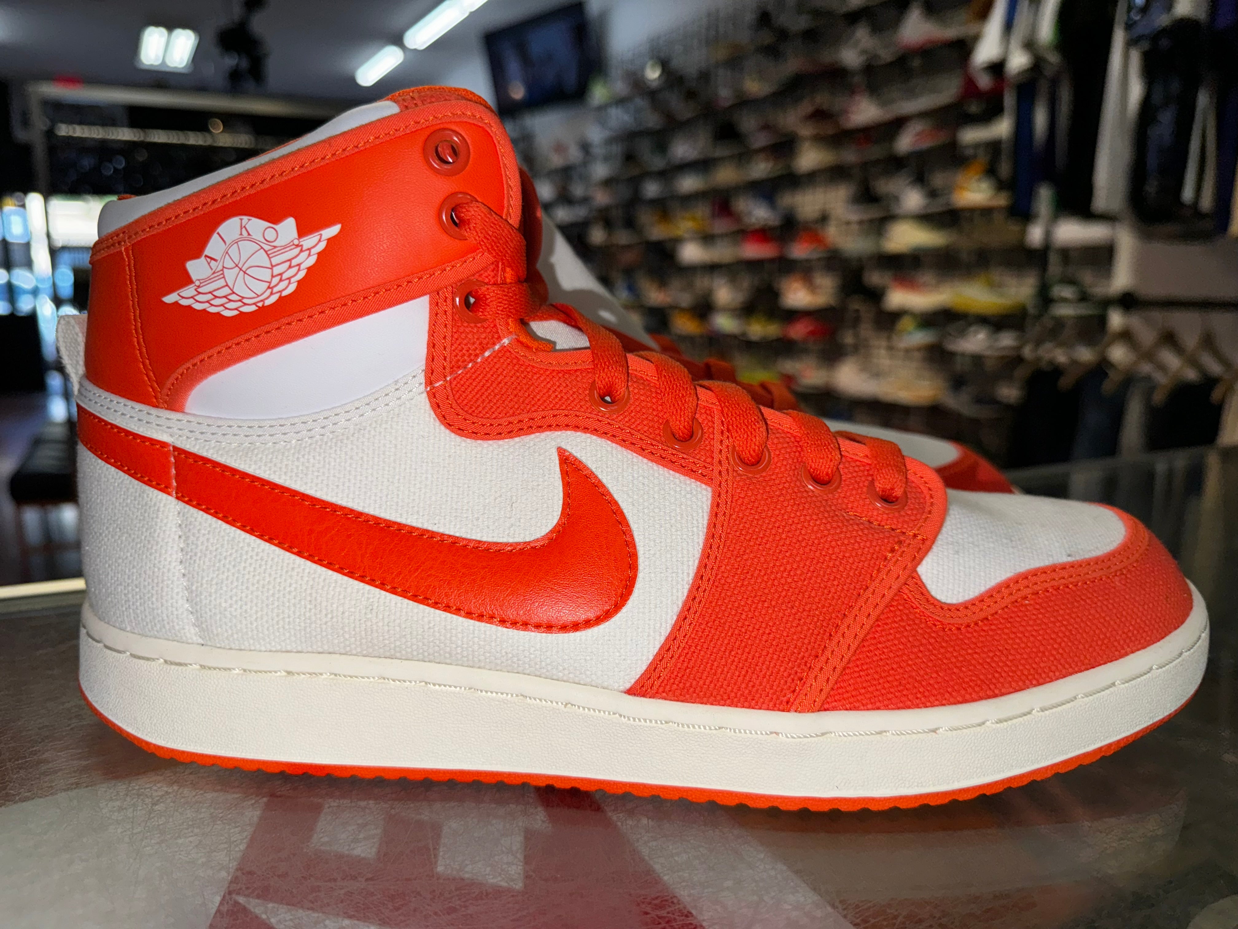 Size 10 Air Jordan 1 AJKO "Rush Orange"  Brand New