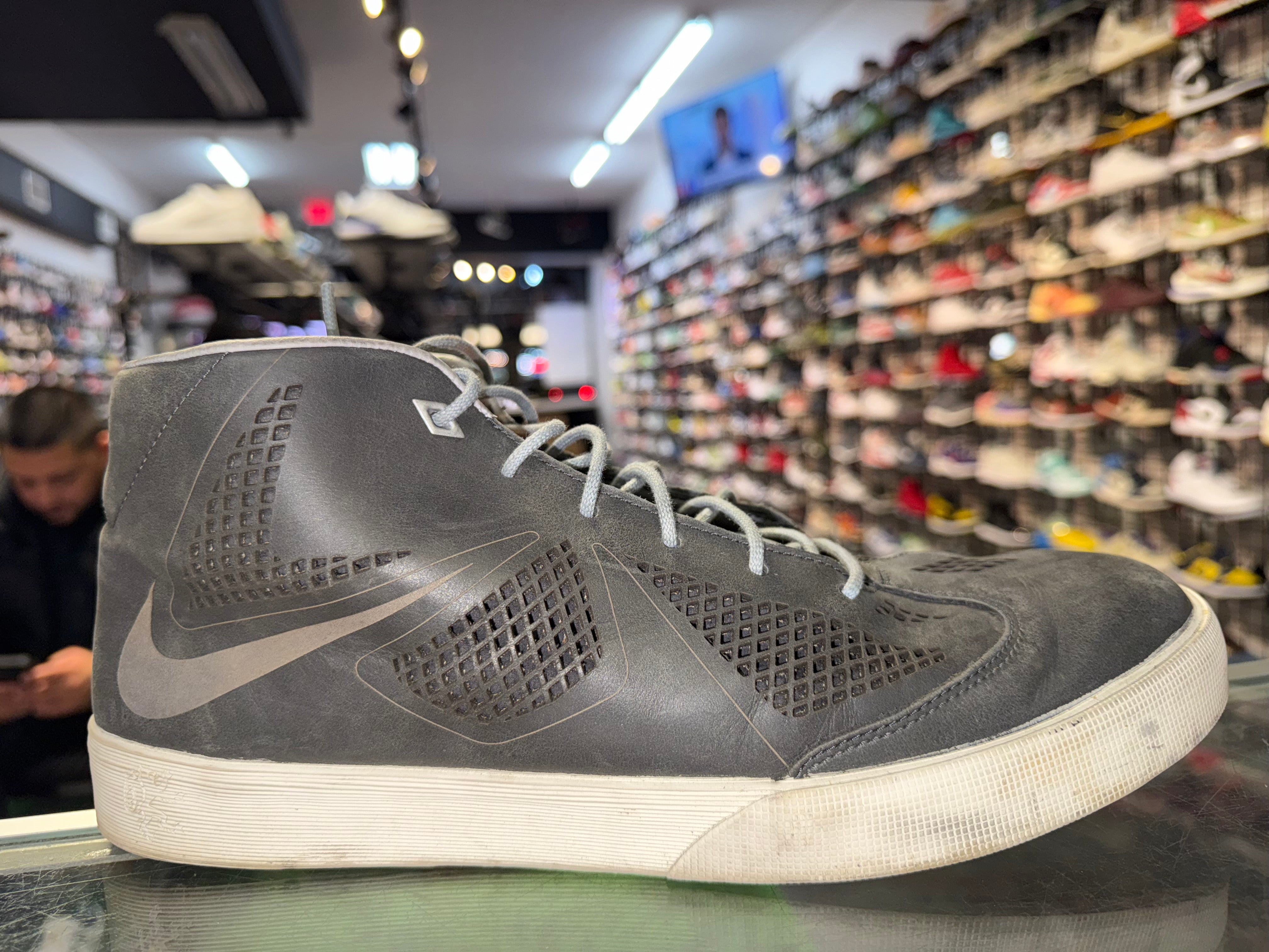 Size 12 Lebron X NSW Lifestyle "Grey" - NB