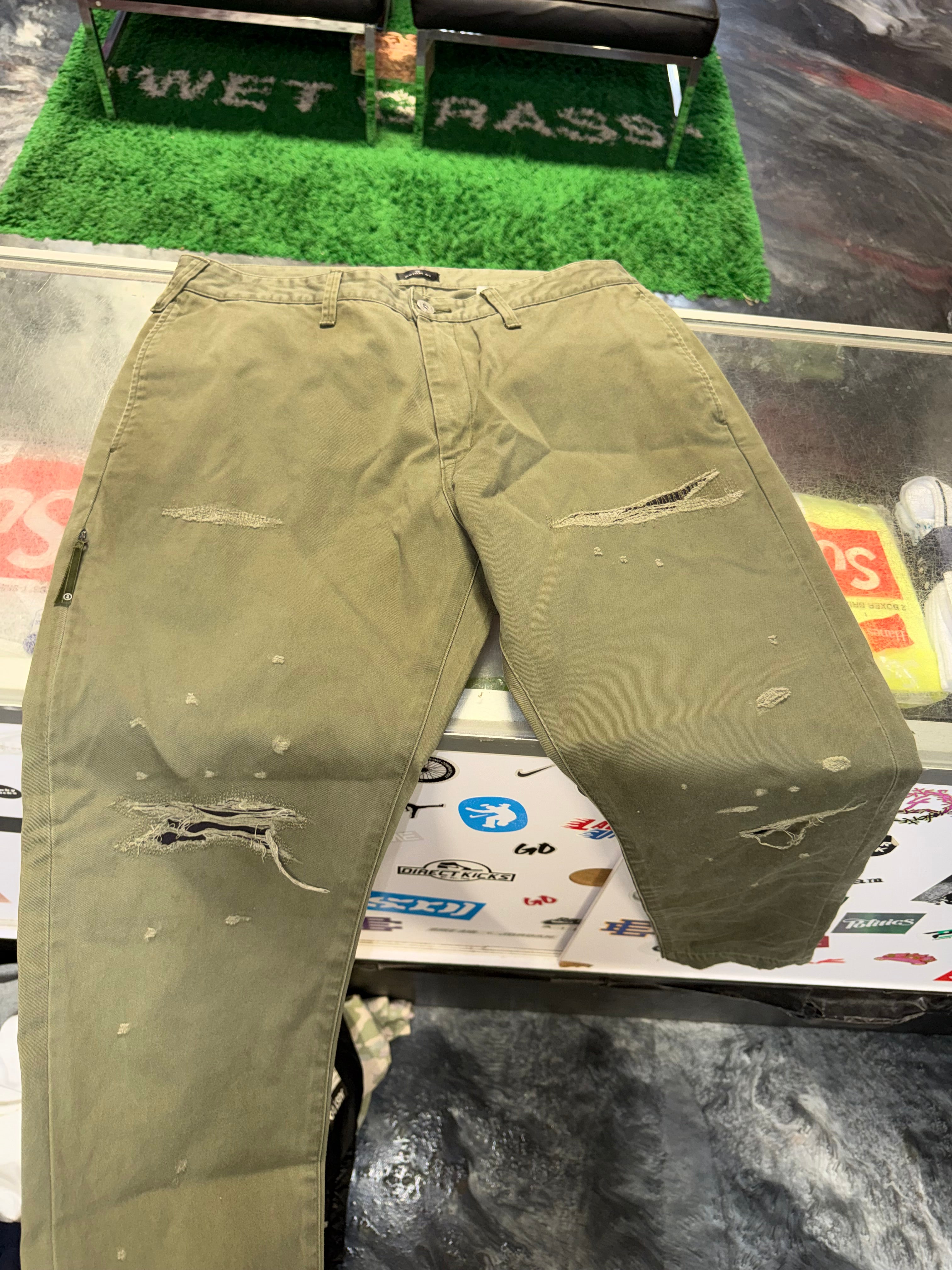 Size 32x32 Fragment Denim Jeans Green