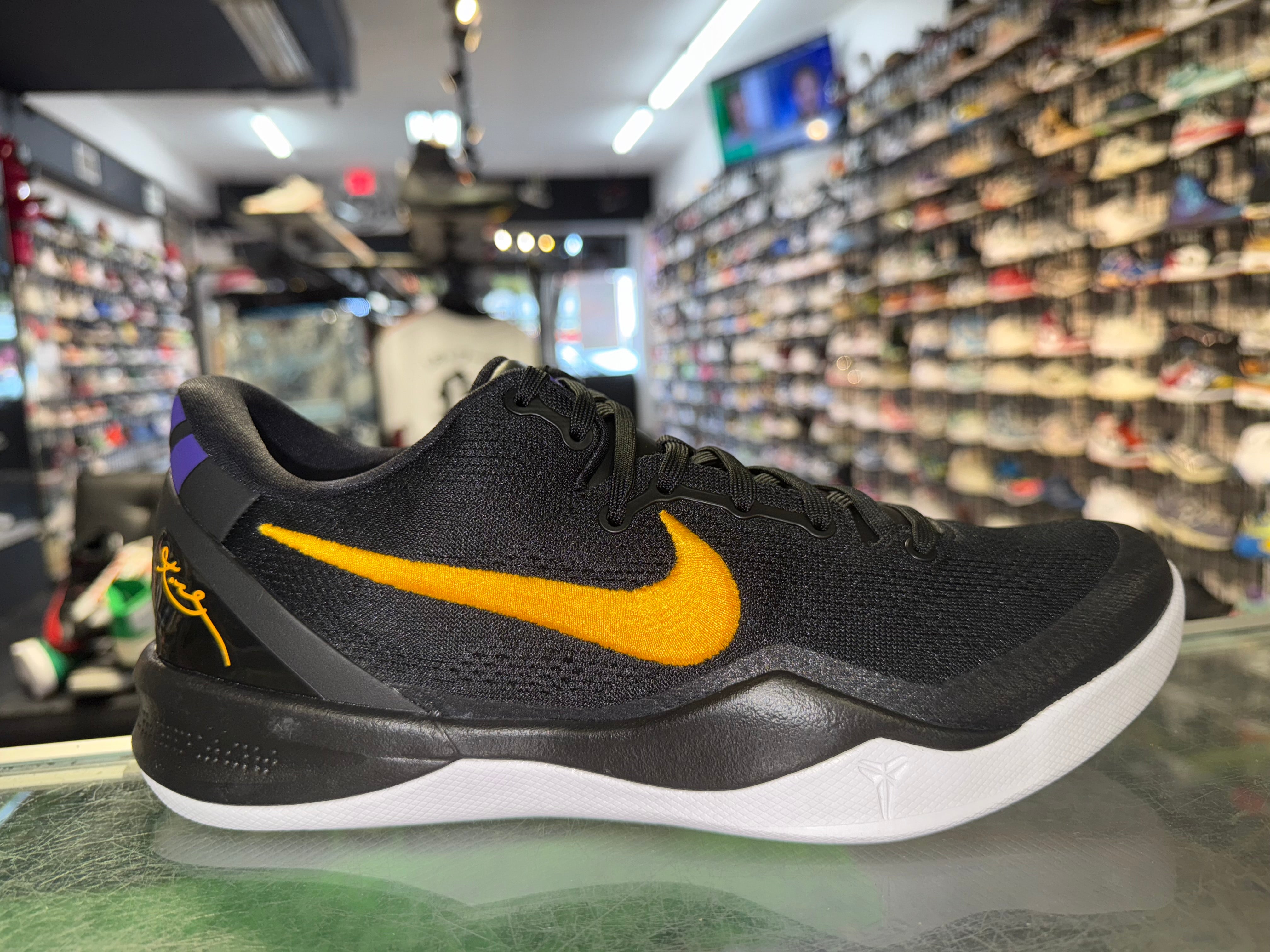 Size 9.5 Kobe 8 Protro "Lakers Away" Brand New