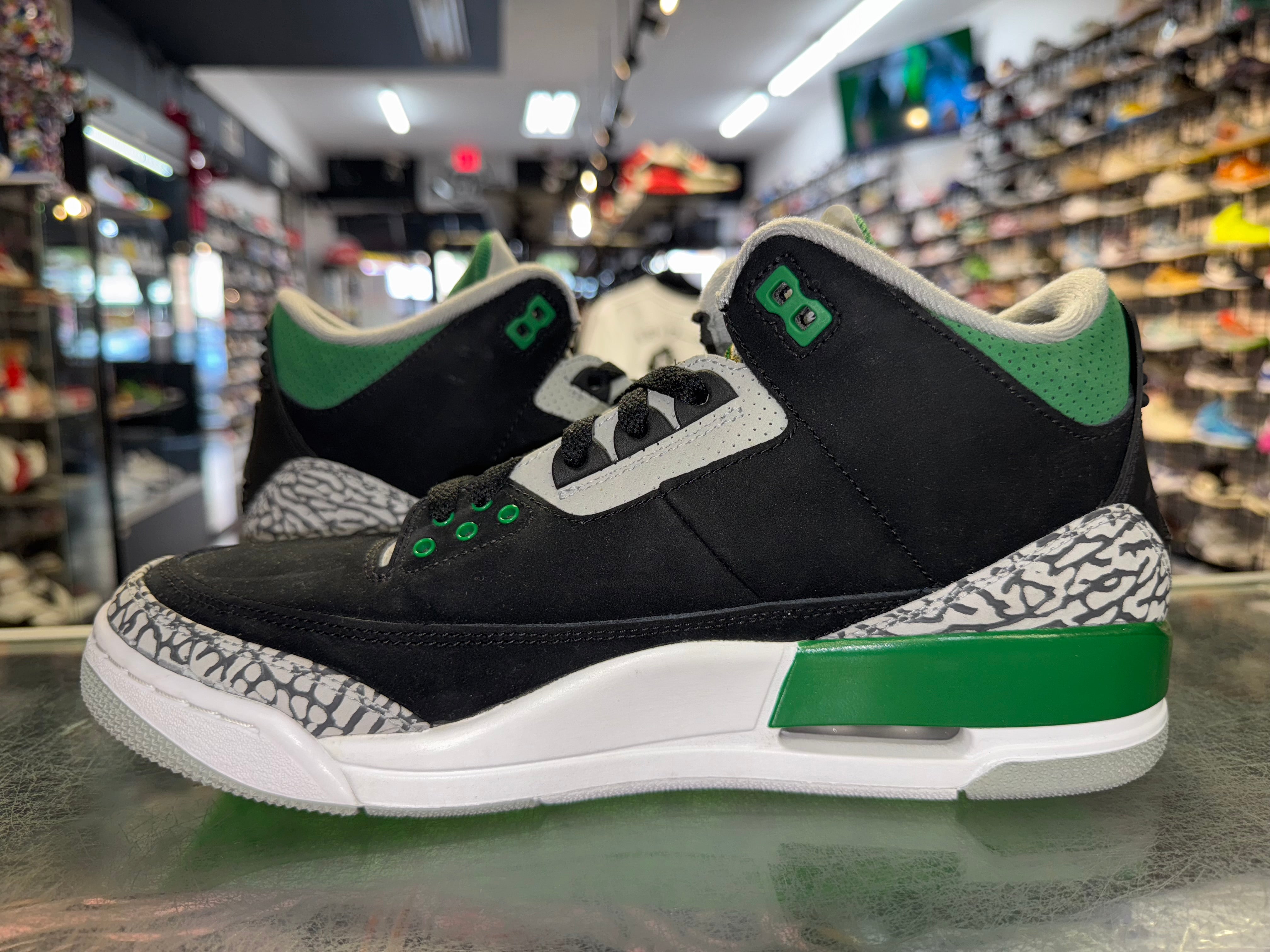 Size 10 Air Jordan 3 "Pine Green"