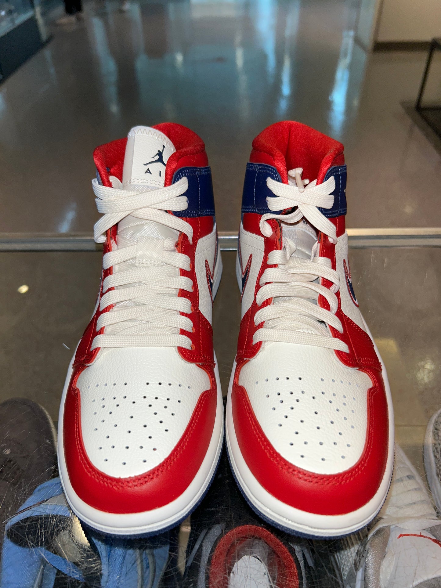 Size 4.5 (6W) Air Jordan 1 Mid “USA” Brand New (Mall)