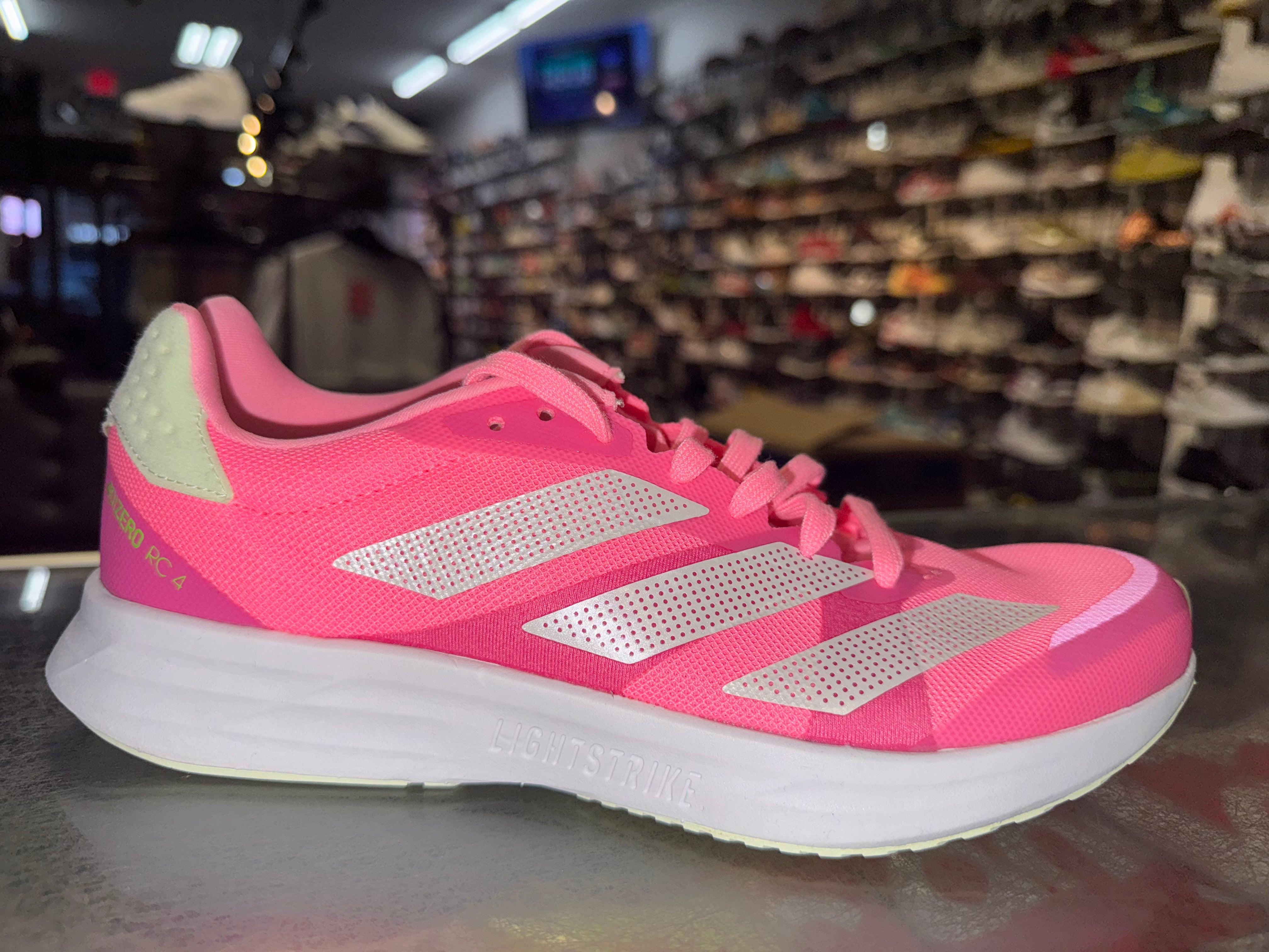 Size 5.5 (6W) Adidas Adizero RC 4 "Pink" NEW