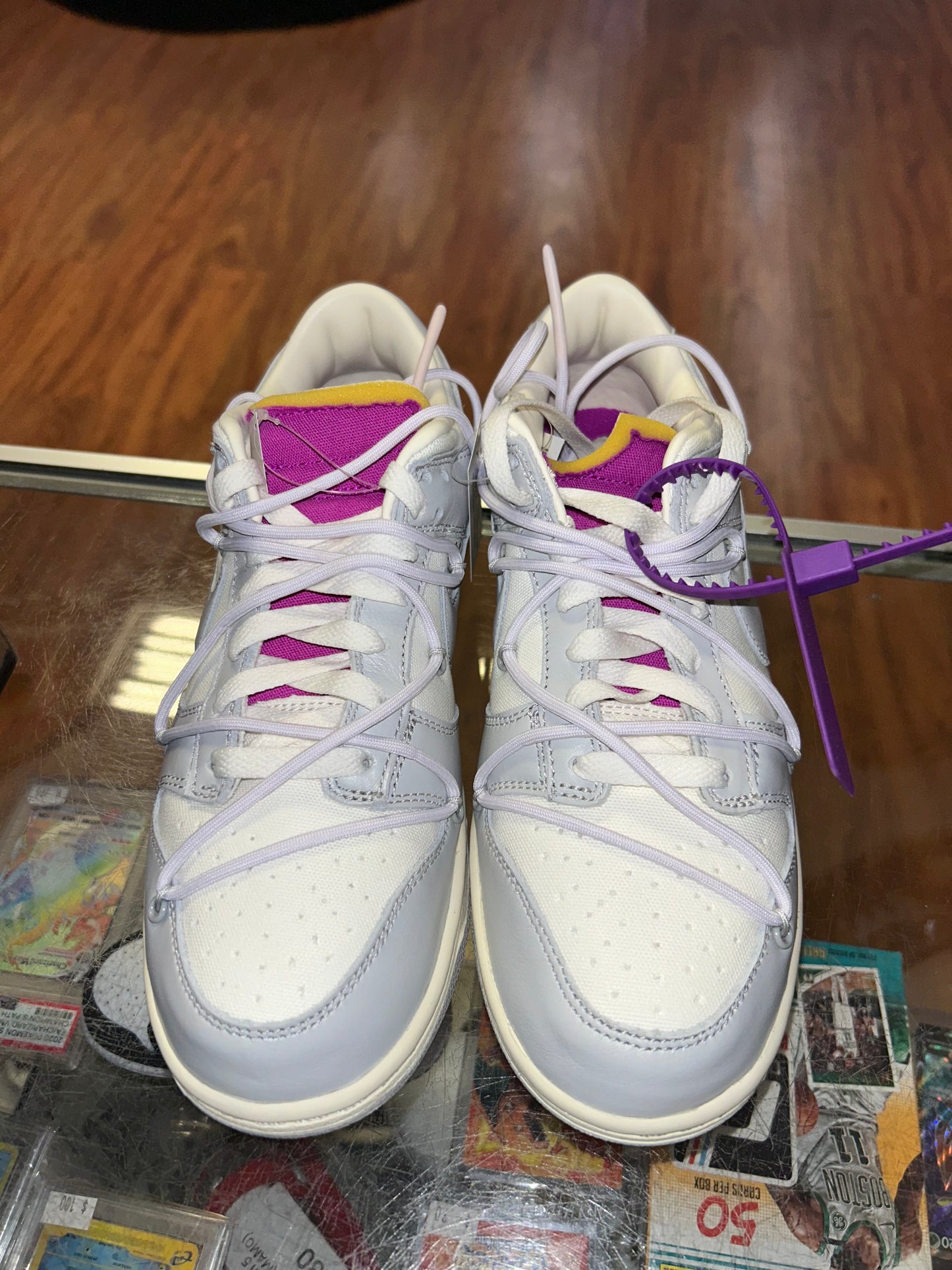 Size 8 Dunk Low Off White “Lot 3” Brand New (MAMO)