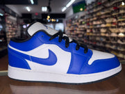 Size 7y Air Jordan 1 Low "Game Royal" Brand New