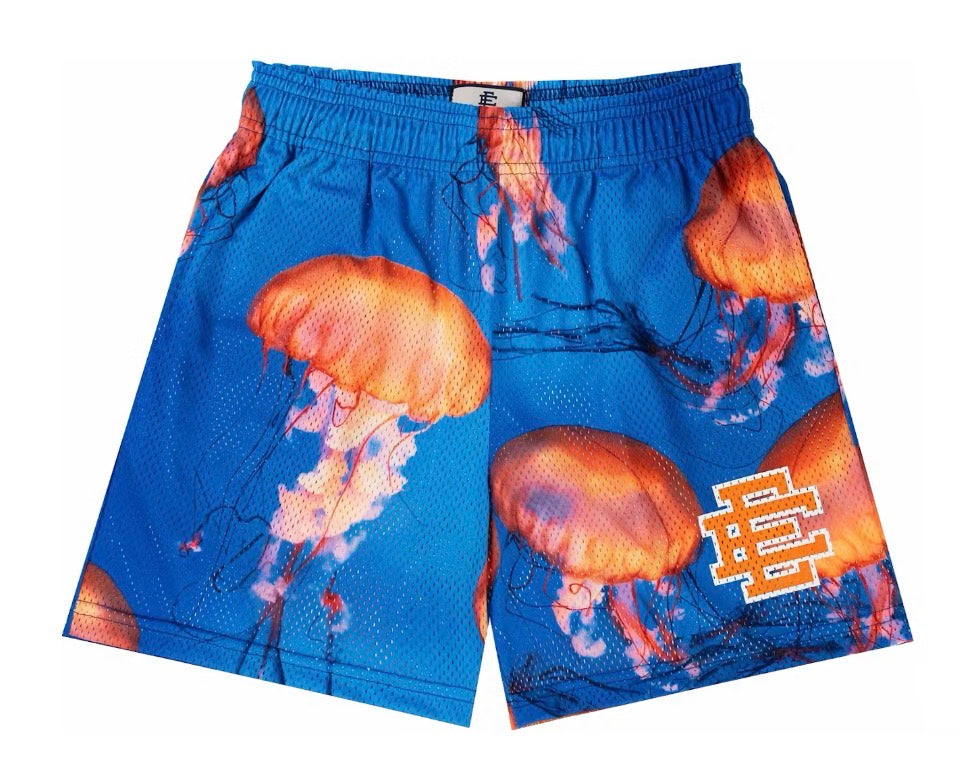 Size XL Eric Emanuel EE Shorts “Jellyfish” Worn 1x