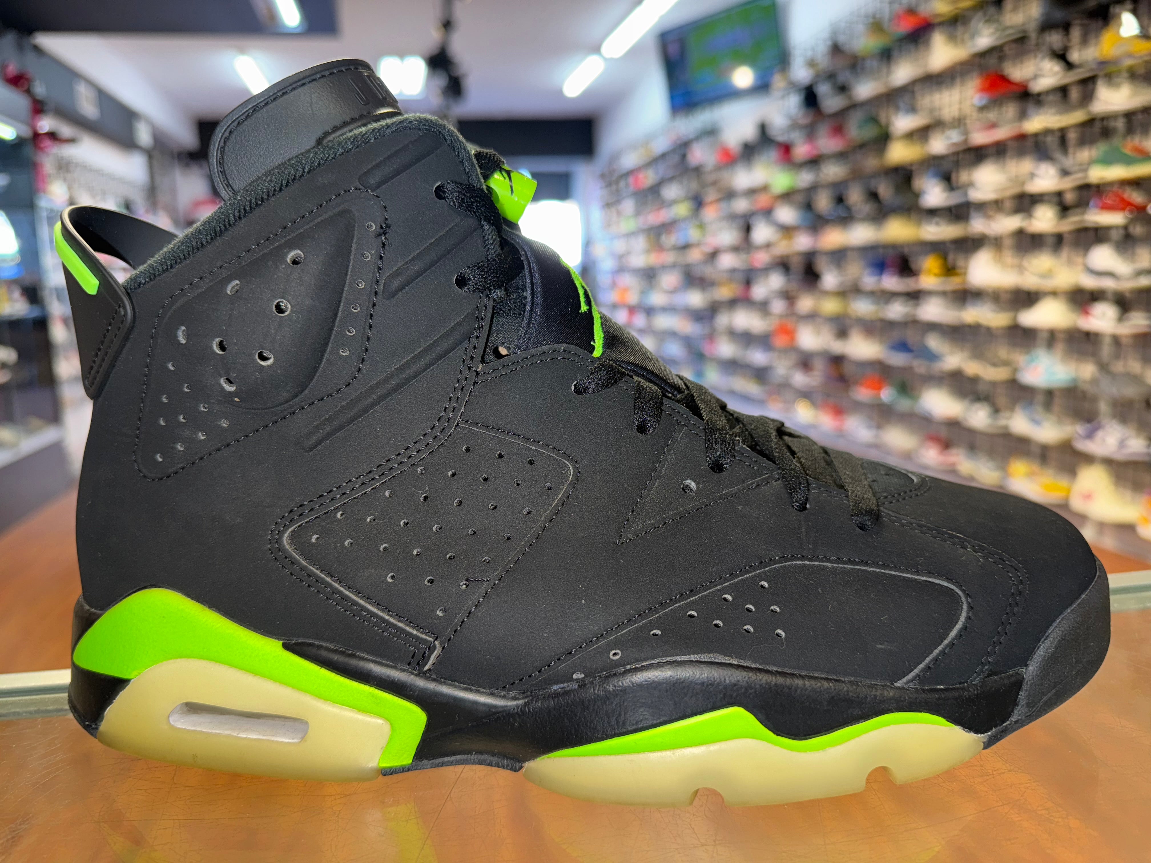 Size 10.5 Air Jordan 6 “Electric Green”