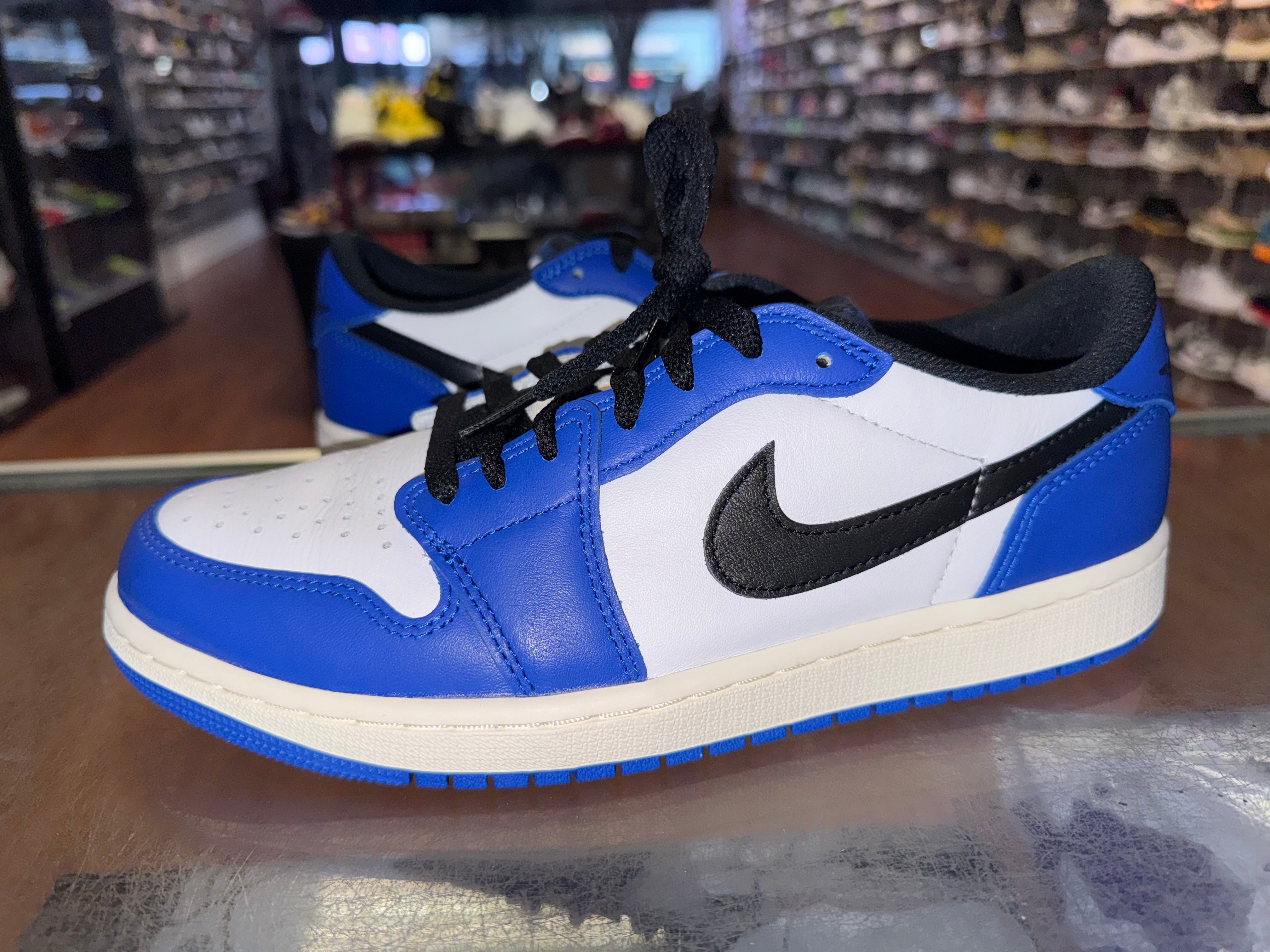 Size 9 Air Jordan 1 Low "Game Royal"