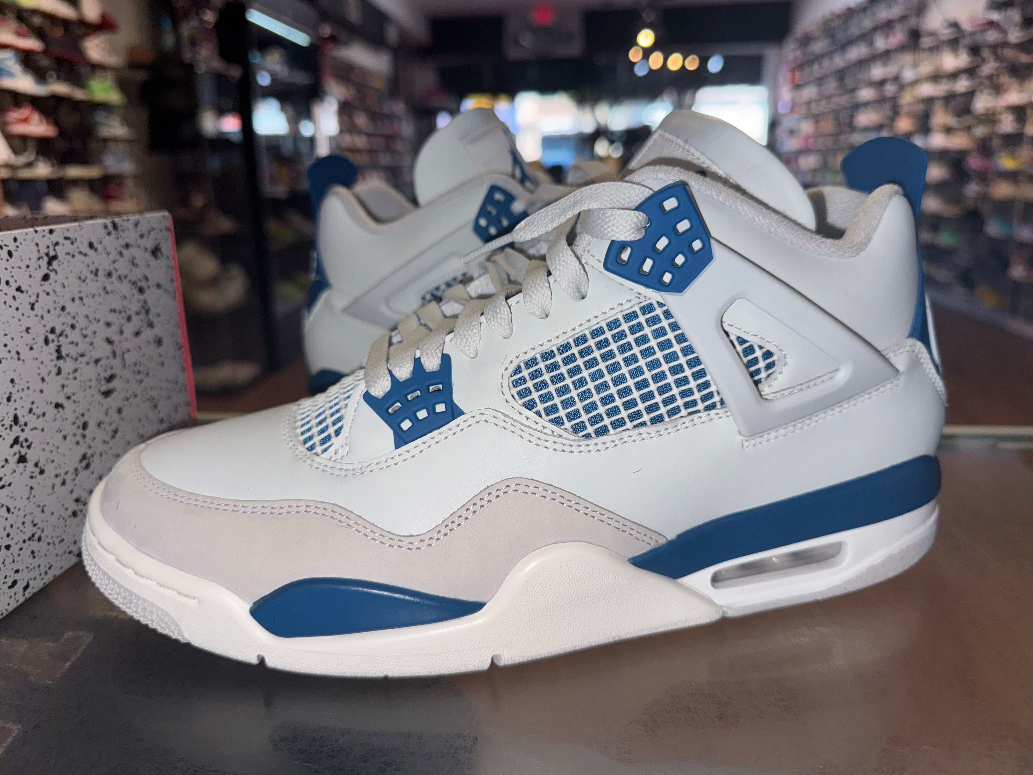 Size 11 Air Jordan 4 "Military Blue"