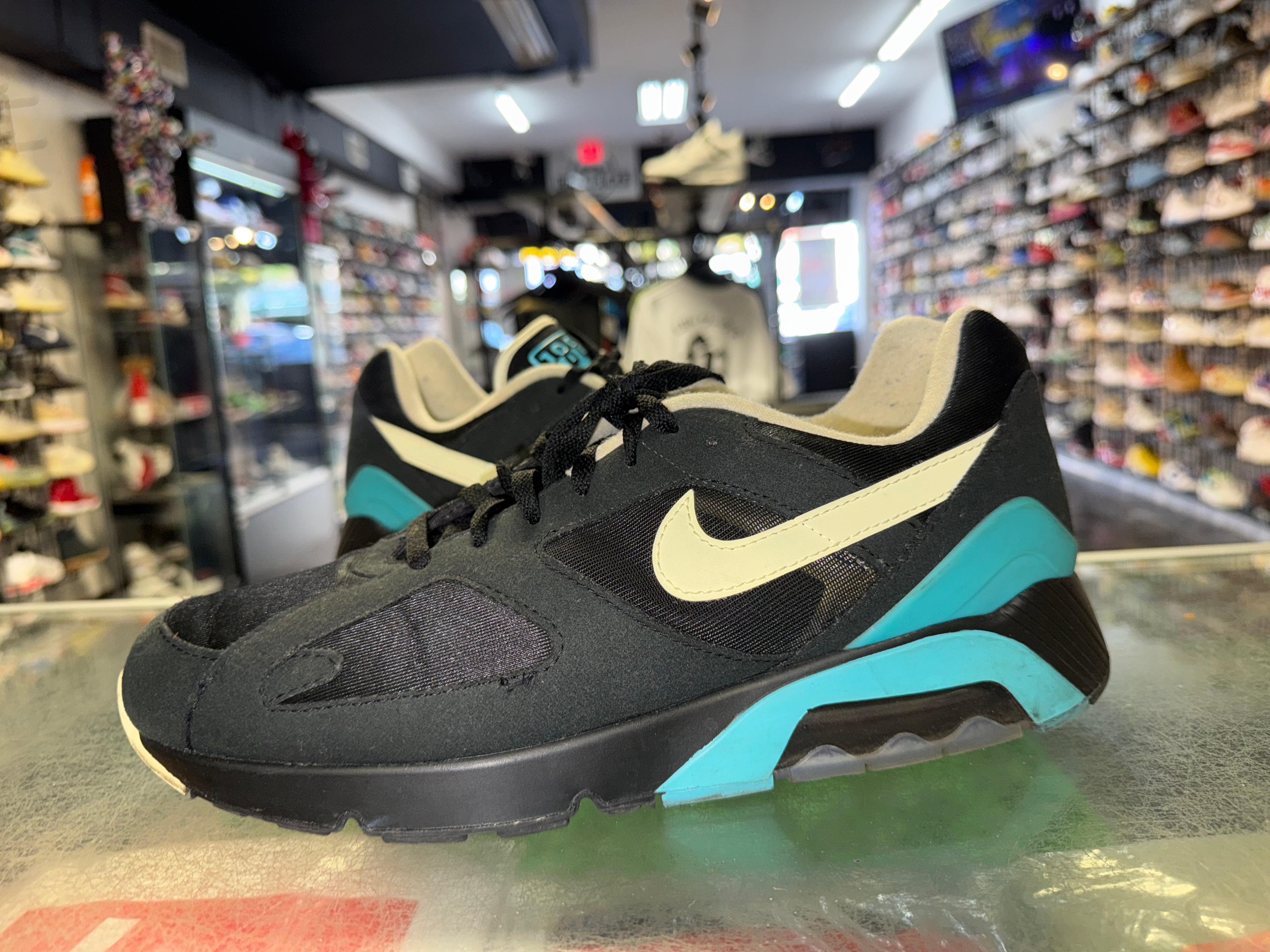 Size 11 Air Max 180 "Black Turquoise" - NB