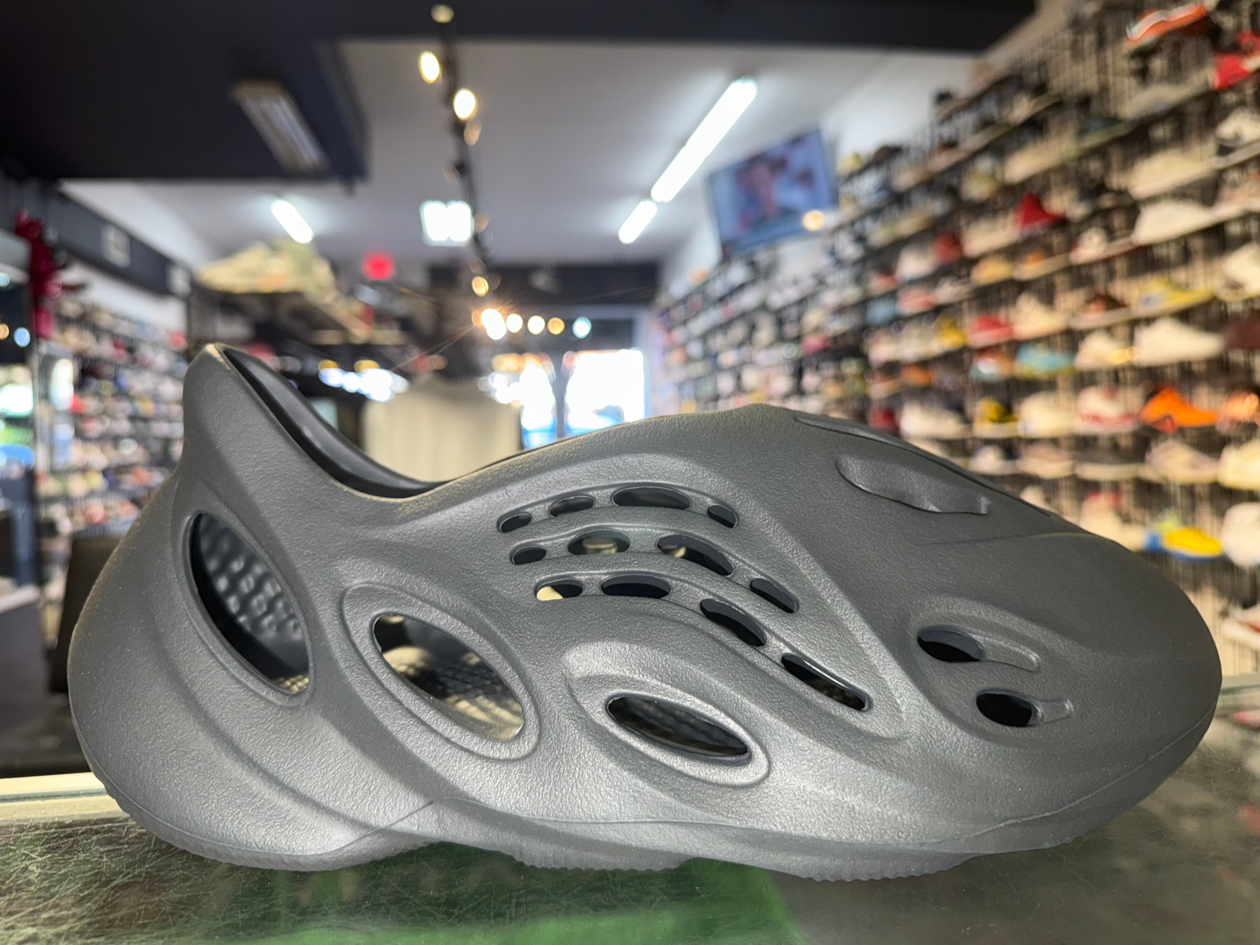 Size 9 Adidas Yeezy Foam Runner “Carbon” Brand New