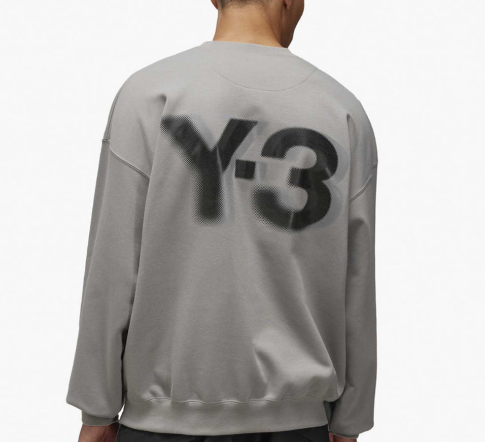 Size XXL Y3 Adidas Crewneck “Grey” Brand New