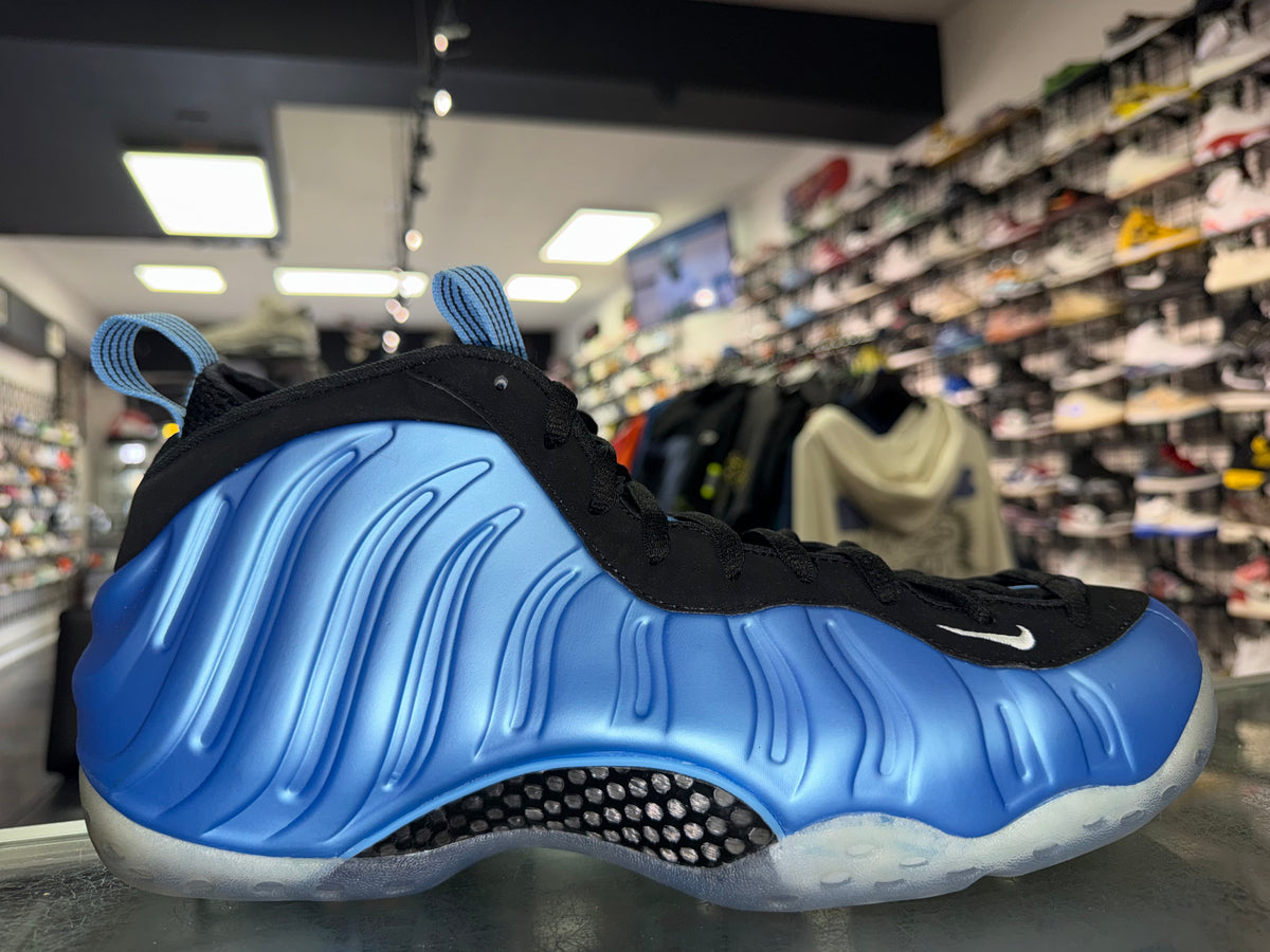 Size 13 Air Foamposite One “University Blue” Worn 1x