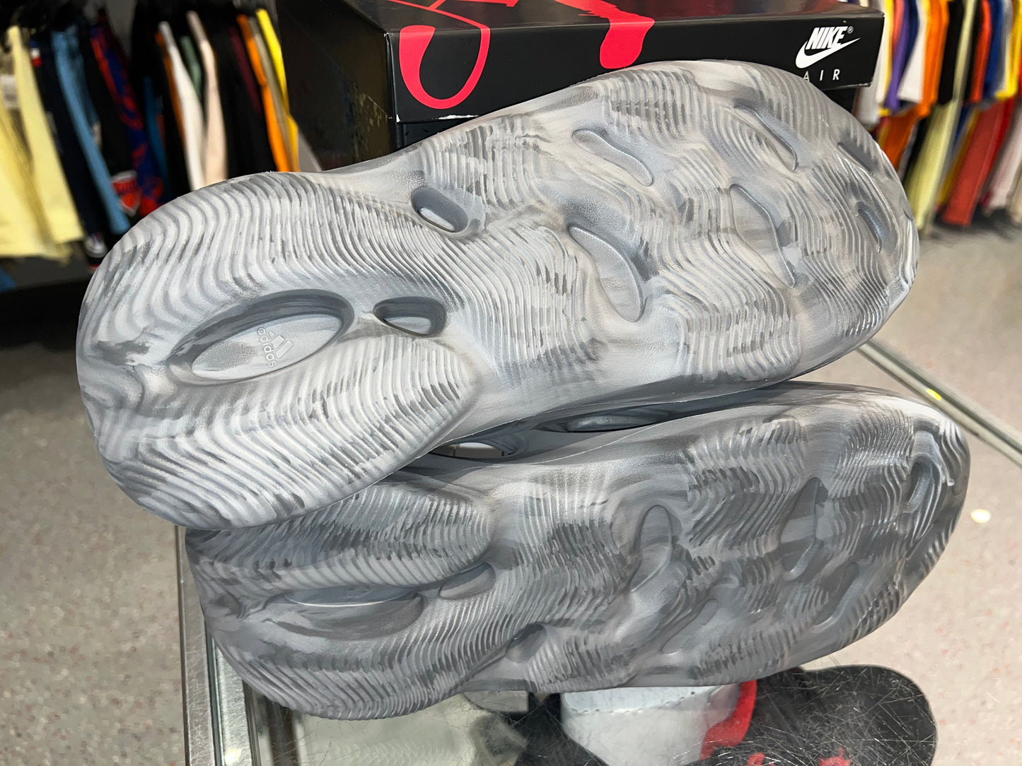 Size 7 Adidas Foam RNNR “Mx Granite” Brand New (Mall)