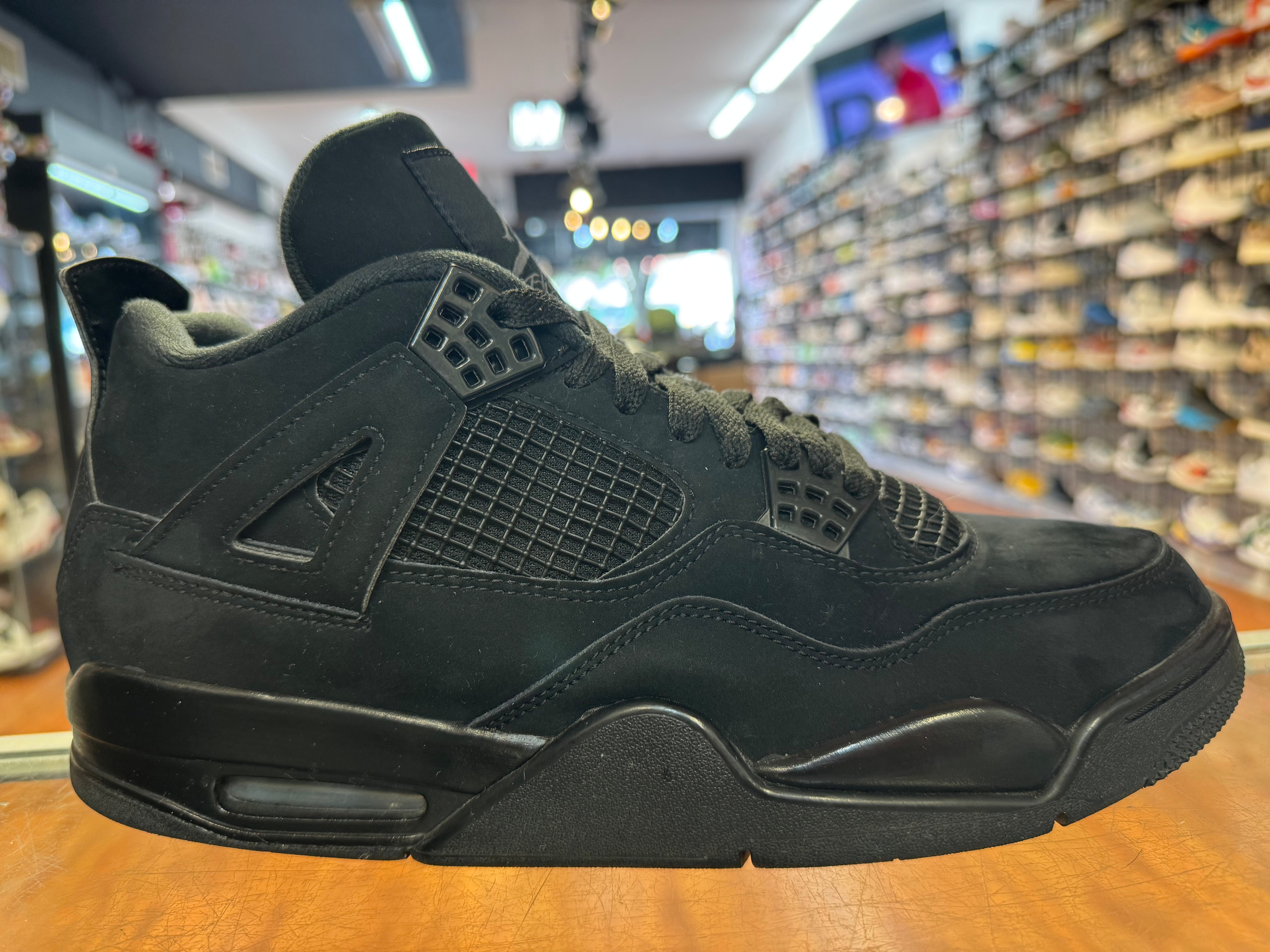 Size 10.5 Air Jordan 4 “Black Cat”