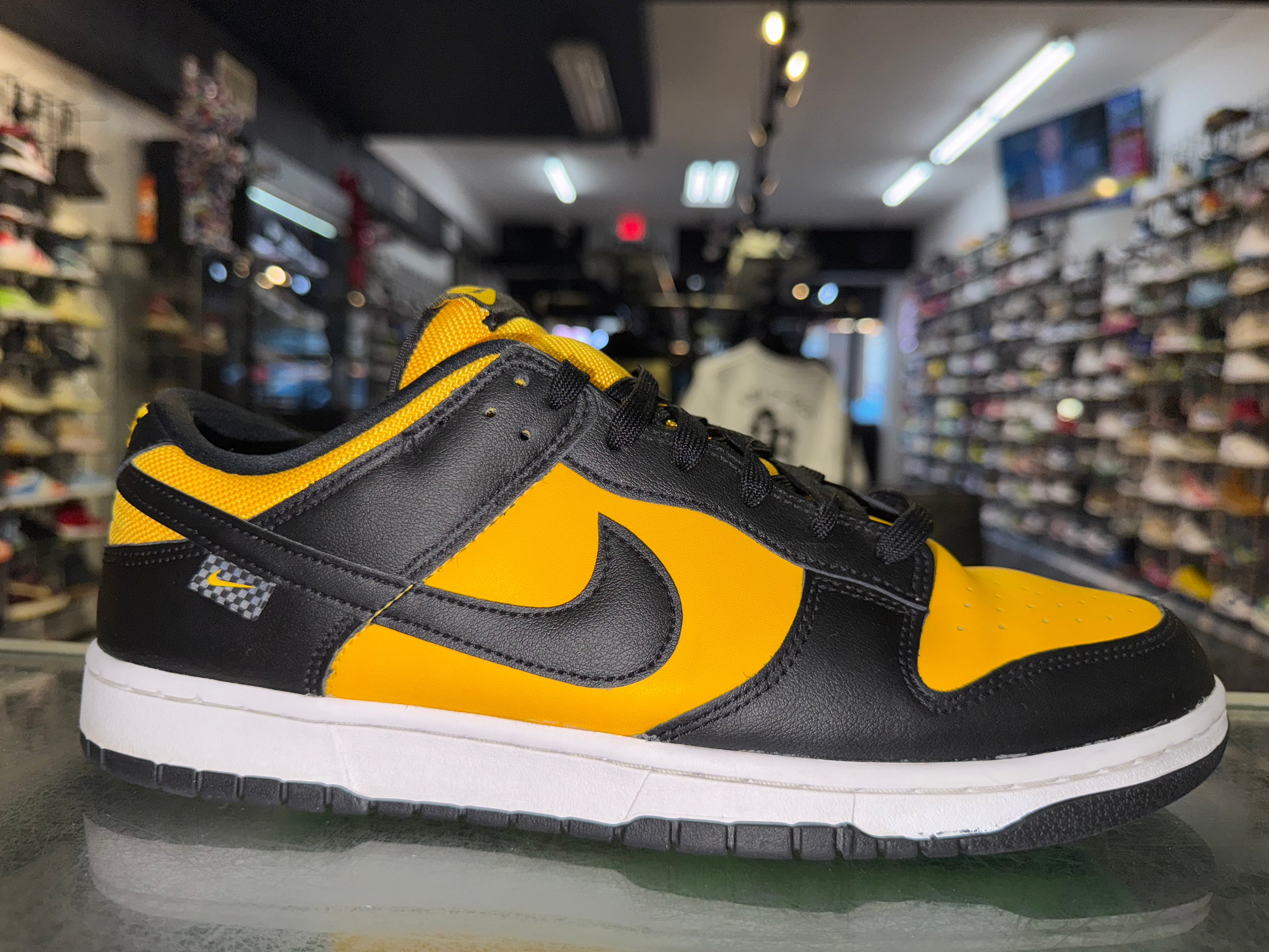 Size 12 Dunk Low "Reverse Goldenrod"