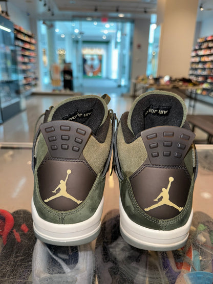 Size 11 Air Jordan 4 “Craft Olive” (Mall)