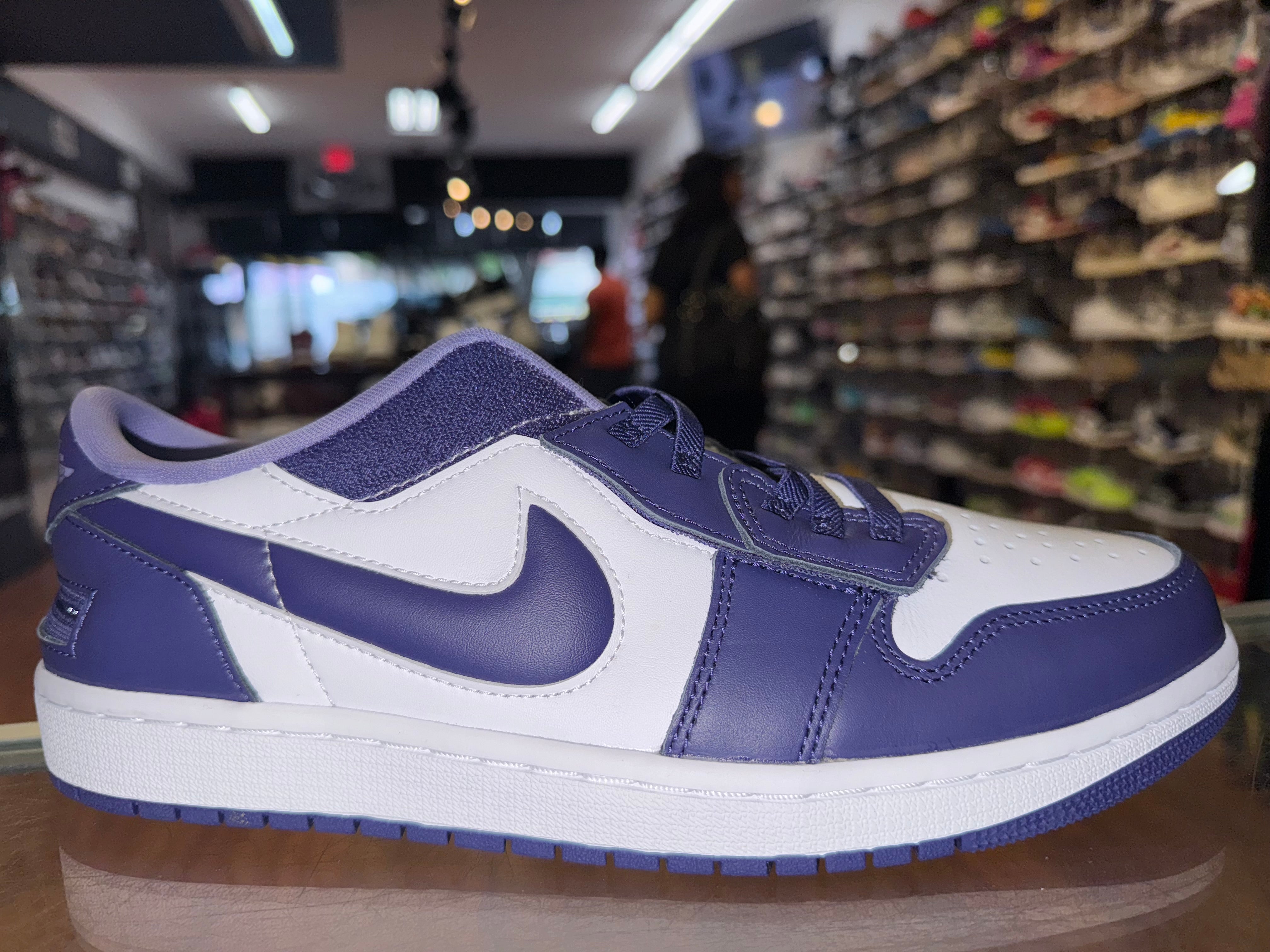 Size 10 Jordan 1 Low Flyease "Violet Purple" Brand New
