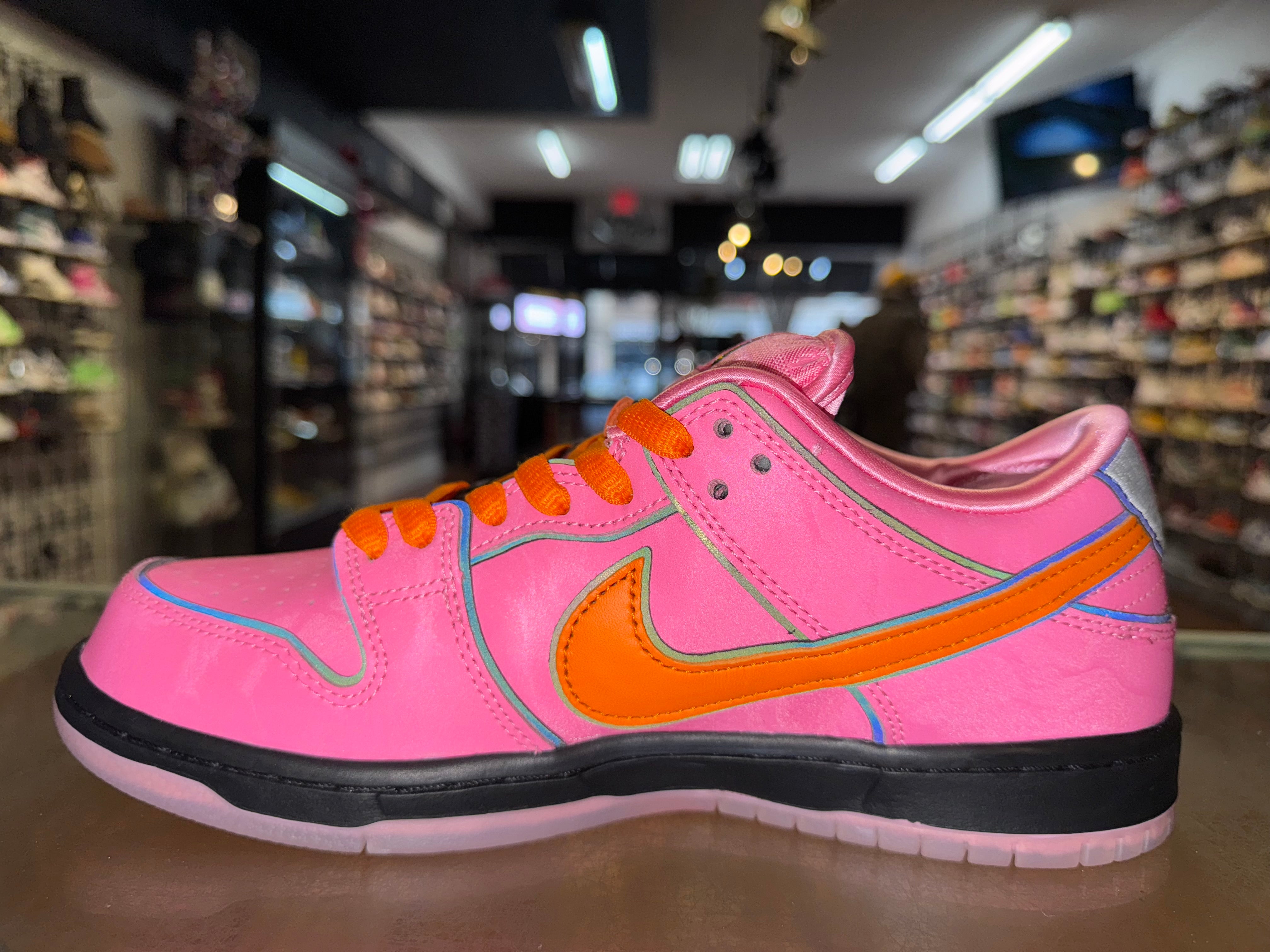 Size 7.5 Dunk Low Pro SB The Powerpuff Girls "Blossom"