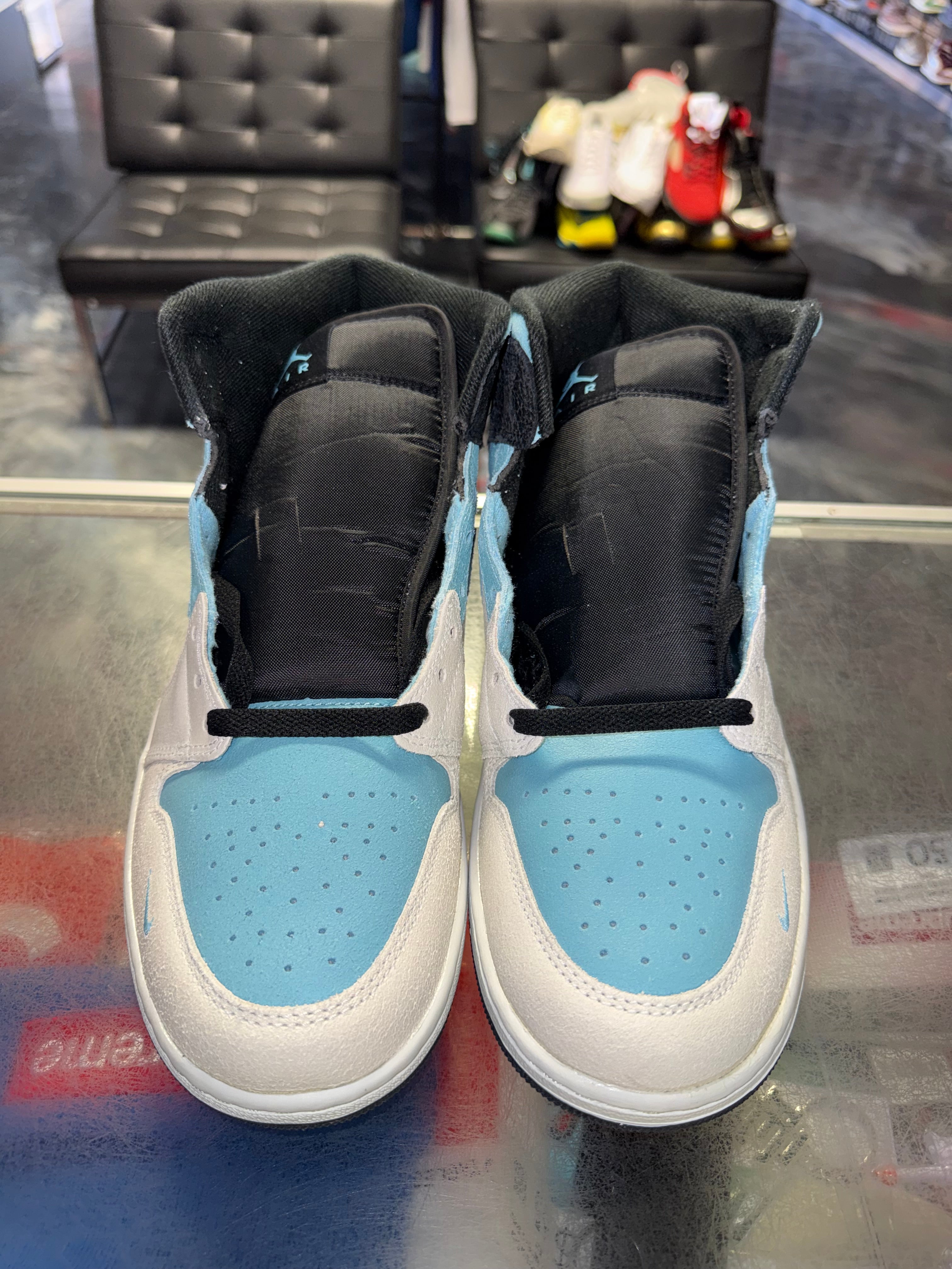 Size 10.5 Air Jordan 1 Mid "Blue Chill" Brand New