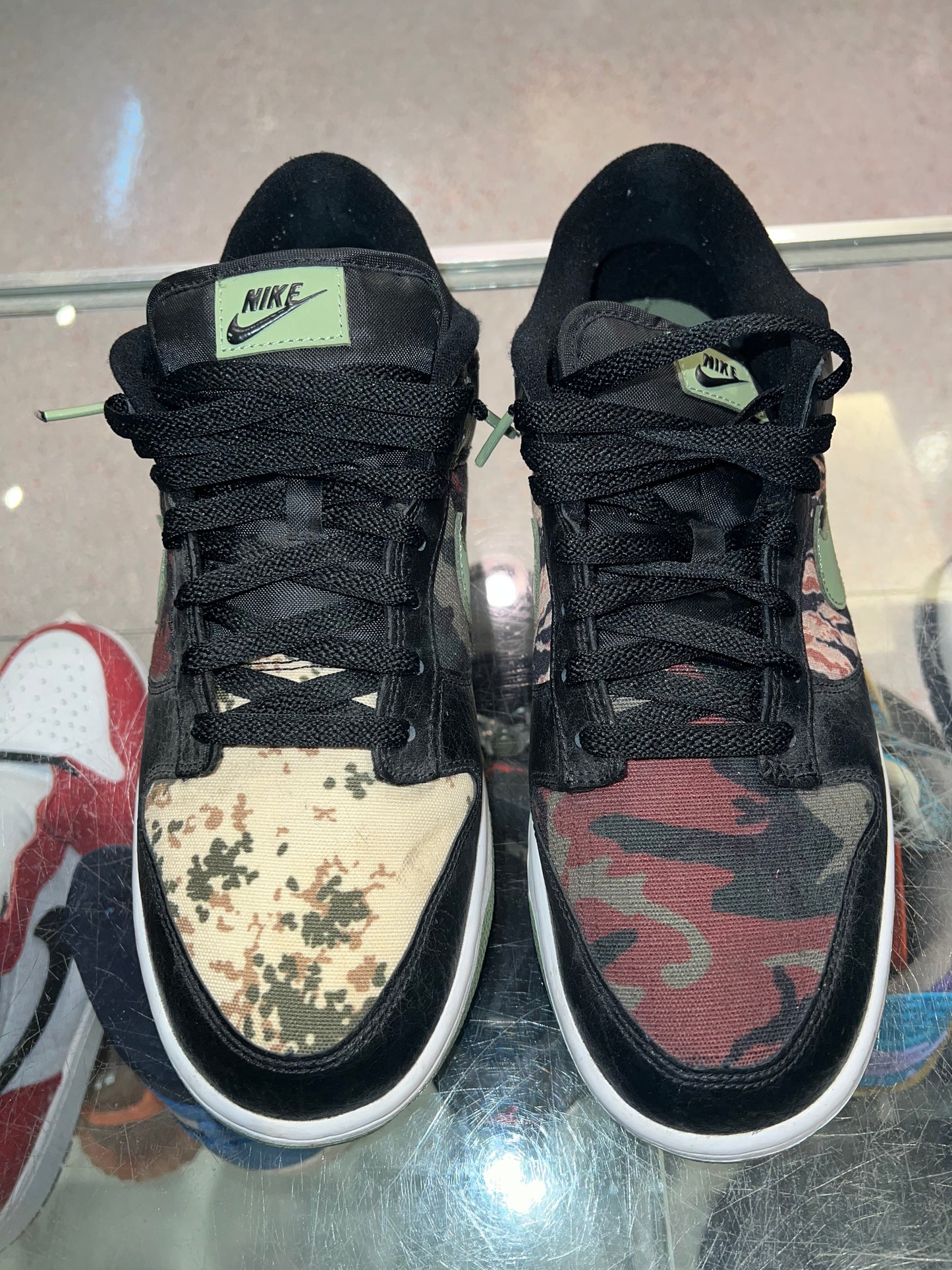 Size 11 Dunk Low "Crazy Camo" (Mall)