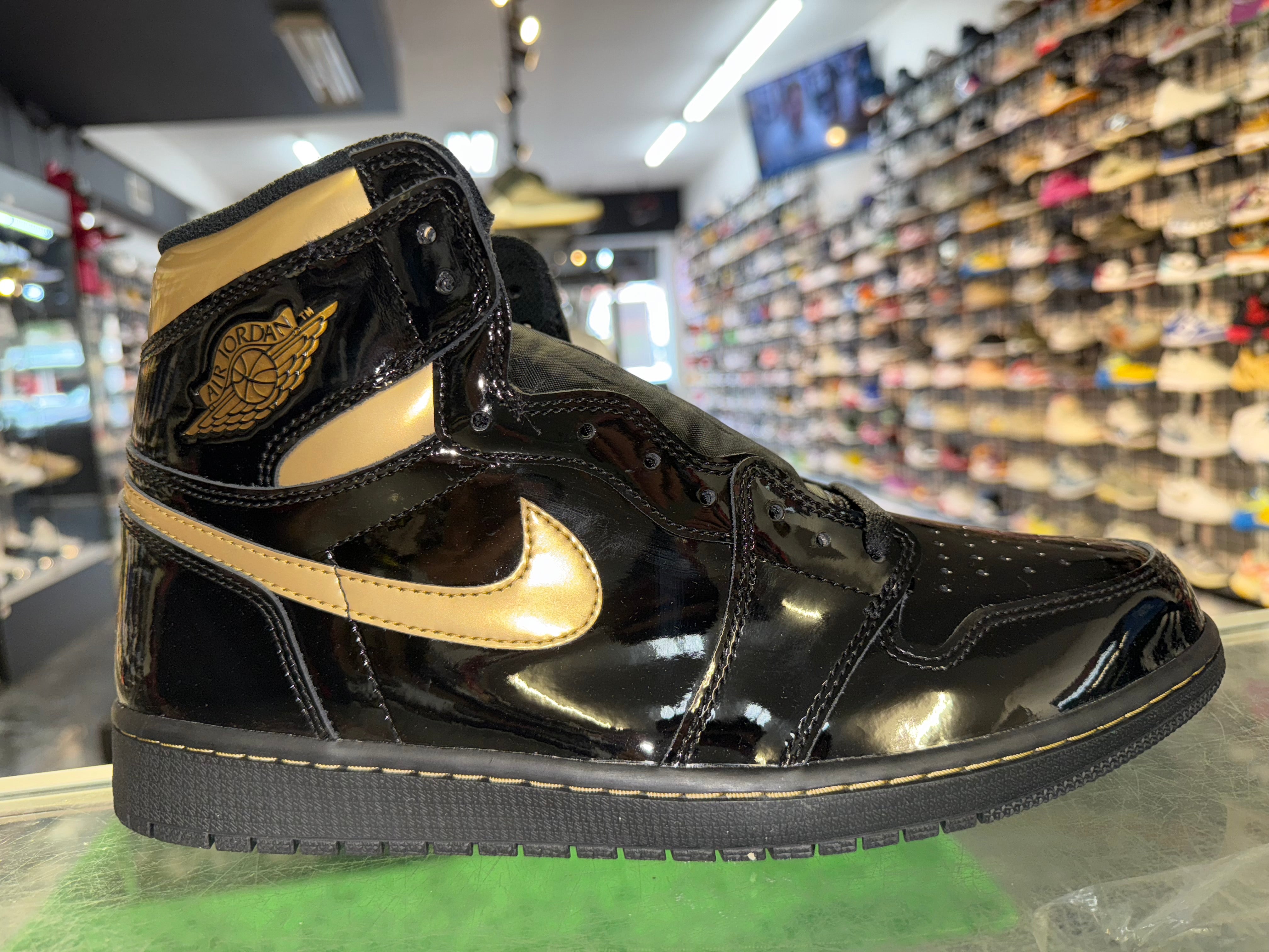 Size 12 Air Jordan 1 “Black Metallic Gold” Brand New