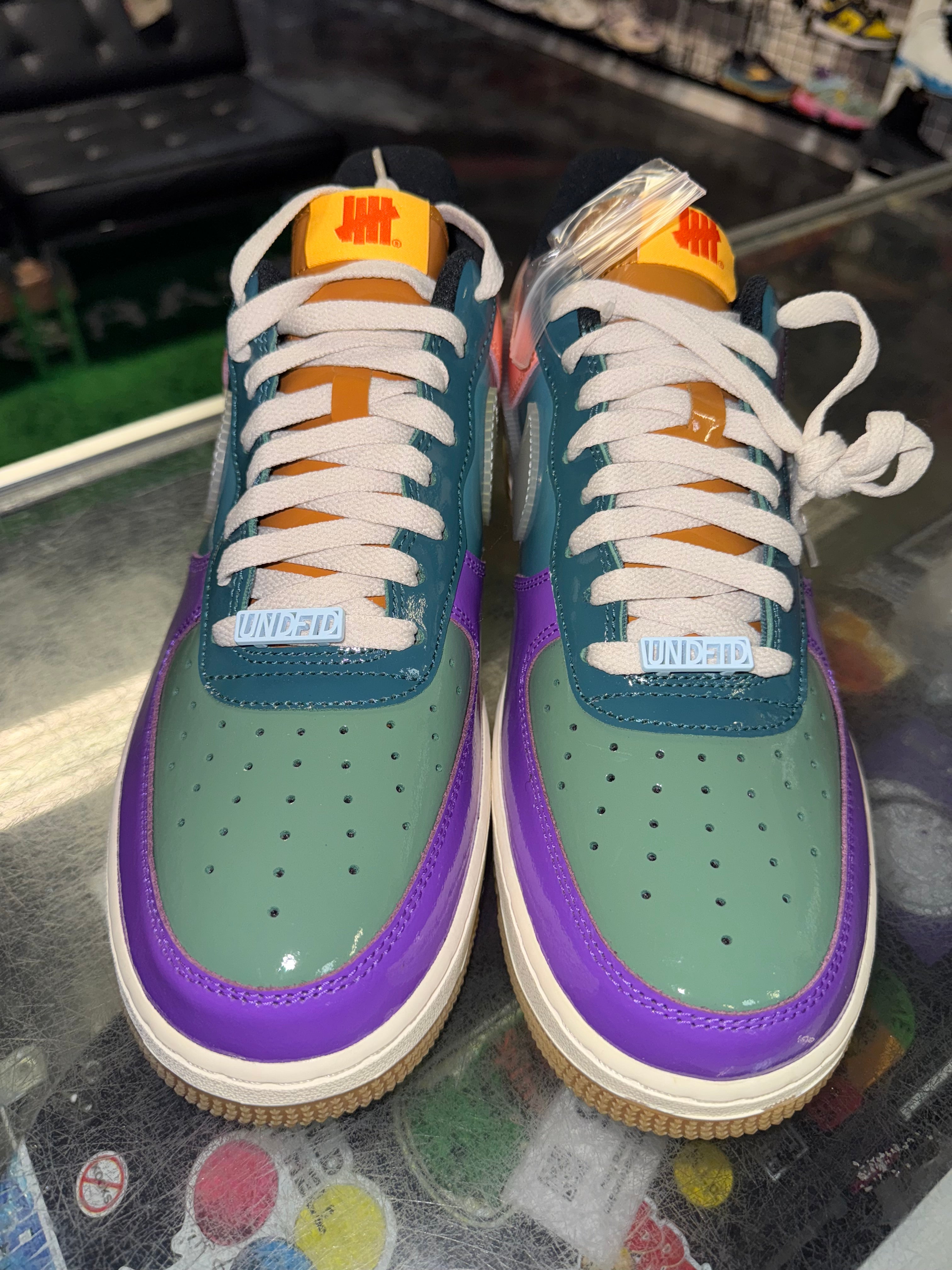 Size 11 Air Force 1 Undefeated "Patent Wild Berry" Brand New