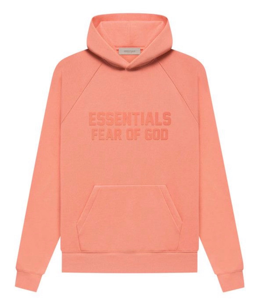 Size XL Essentials FOG Hoodie “Coral” Brand New