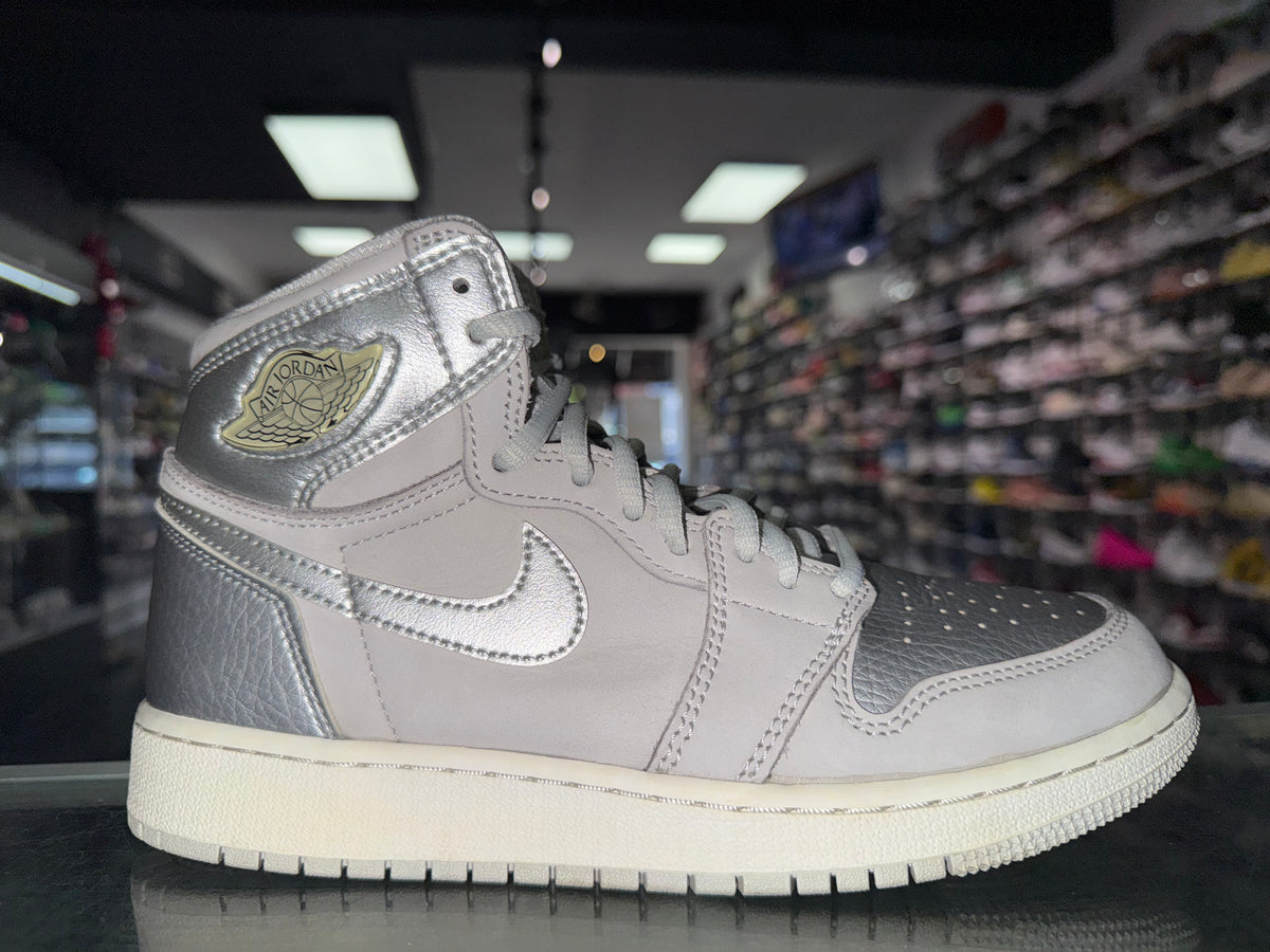 Size 5y Air Jordan 1 “COJP Silver”