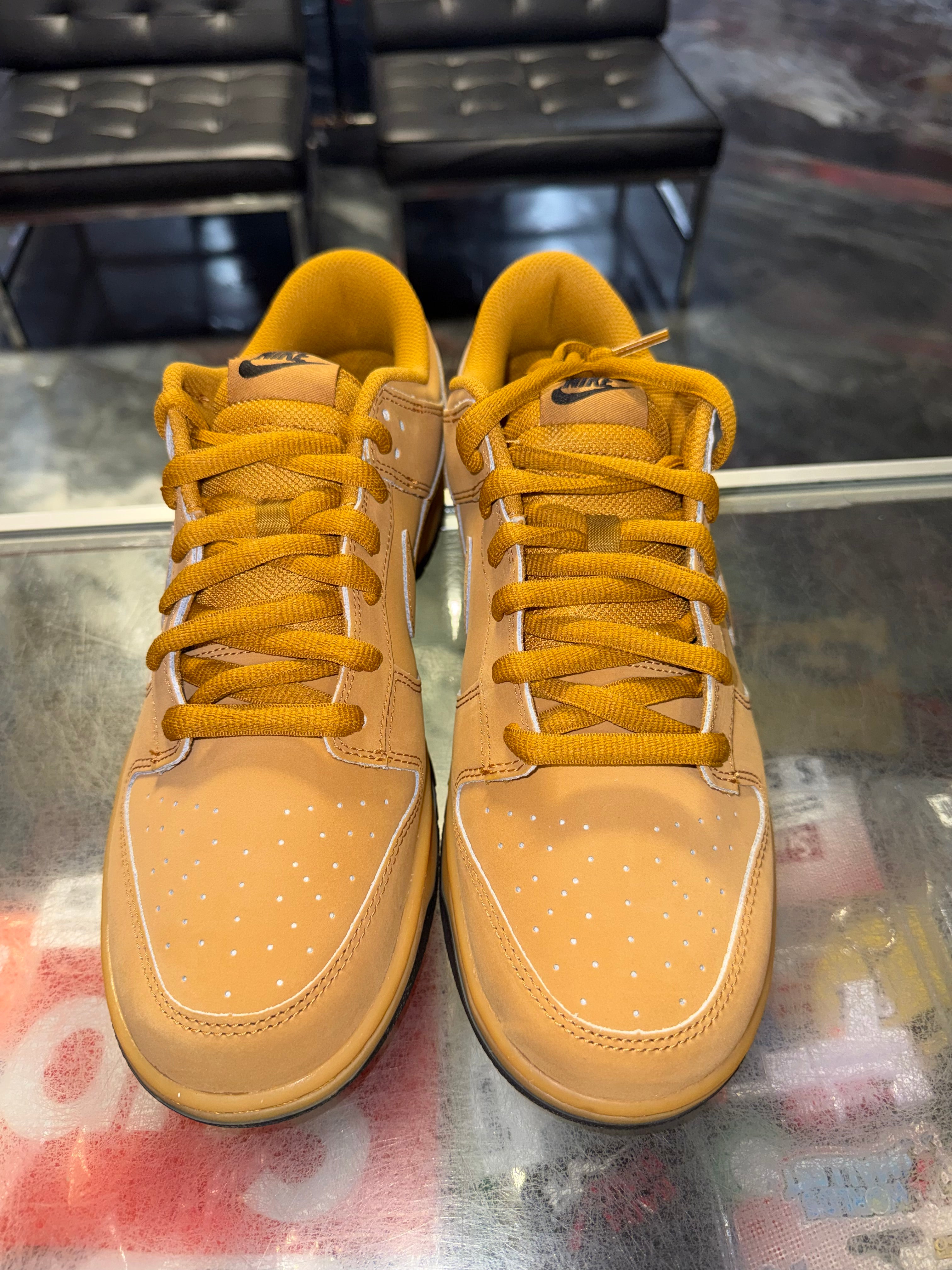 Size 12 Dunk Low "Wheat Gum" Brand New
