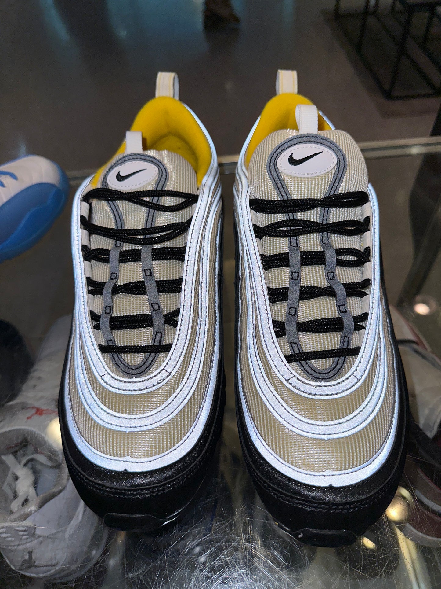 Size 11 Air Max 97 “Steelers” (Mall)