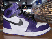 Size 8.5 Air Jordan 1 “Court Purple 2.0”