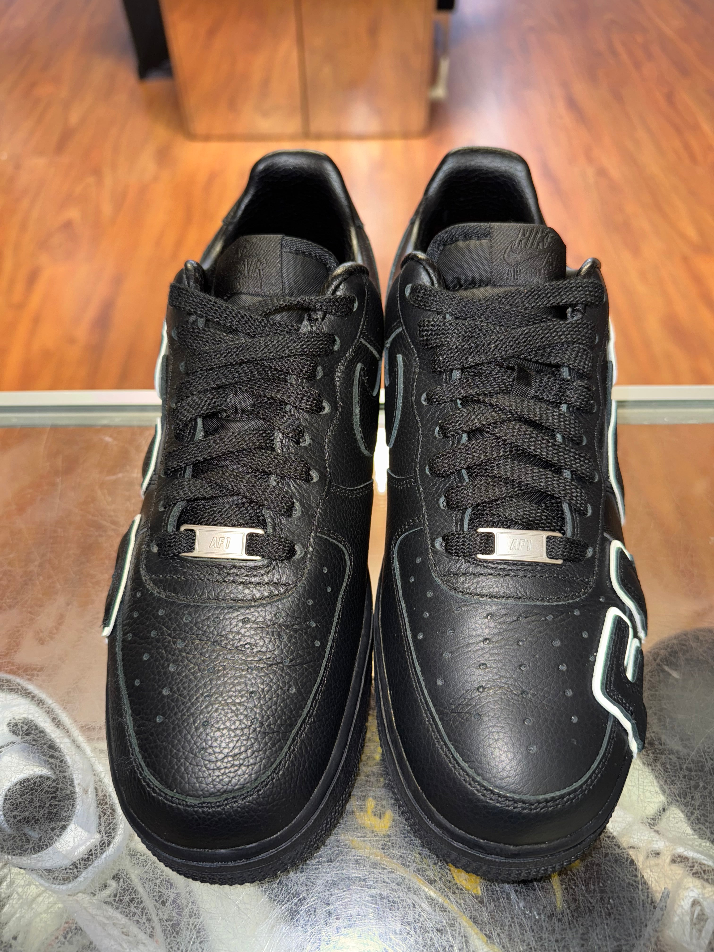 Size 9.5 Air Force 1 Cactus Plant Flea Market "Black" Worn 1x
