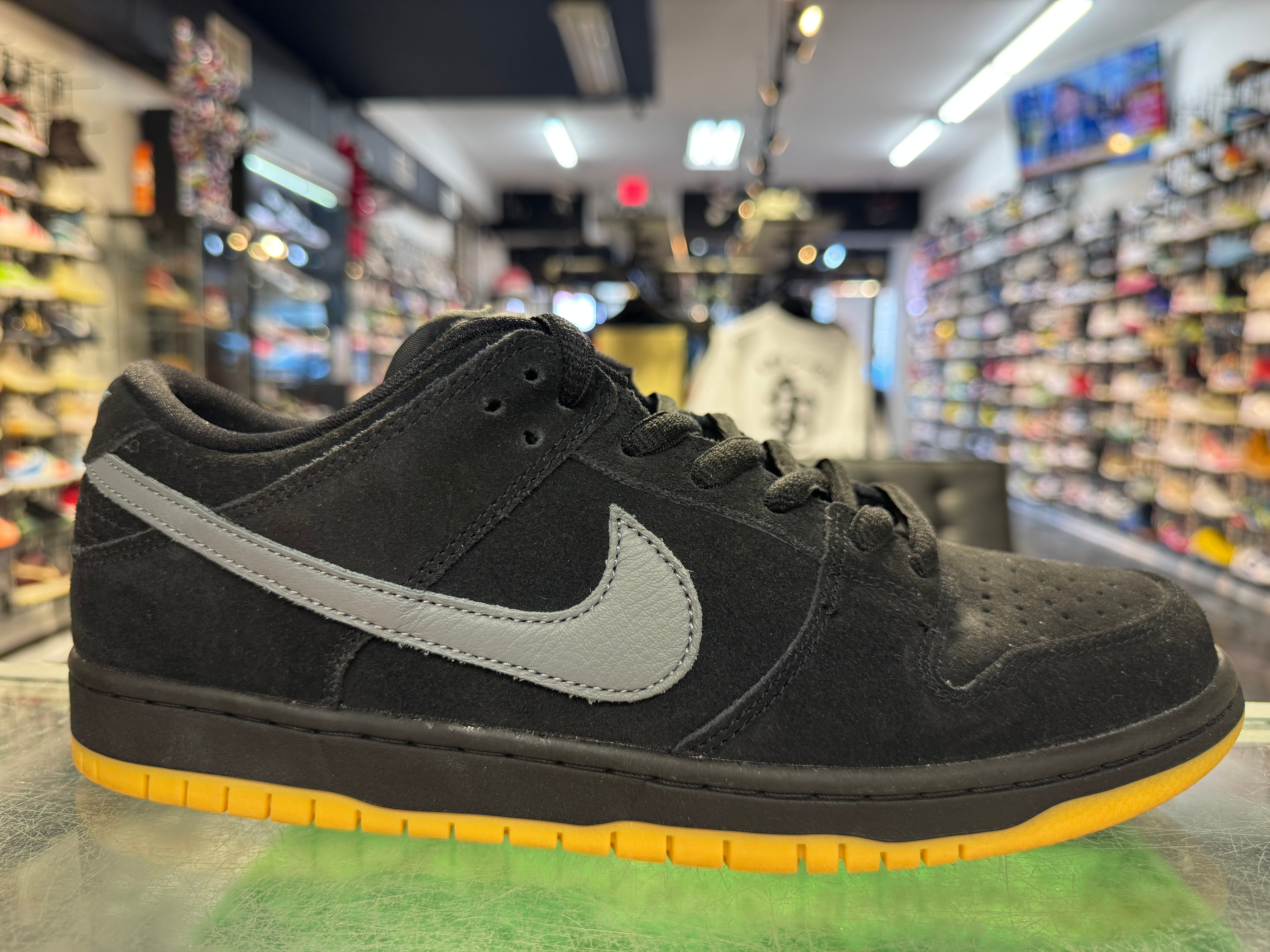 Size 10.5 Dunk Low Pro SB "Black Gum"