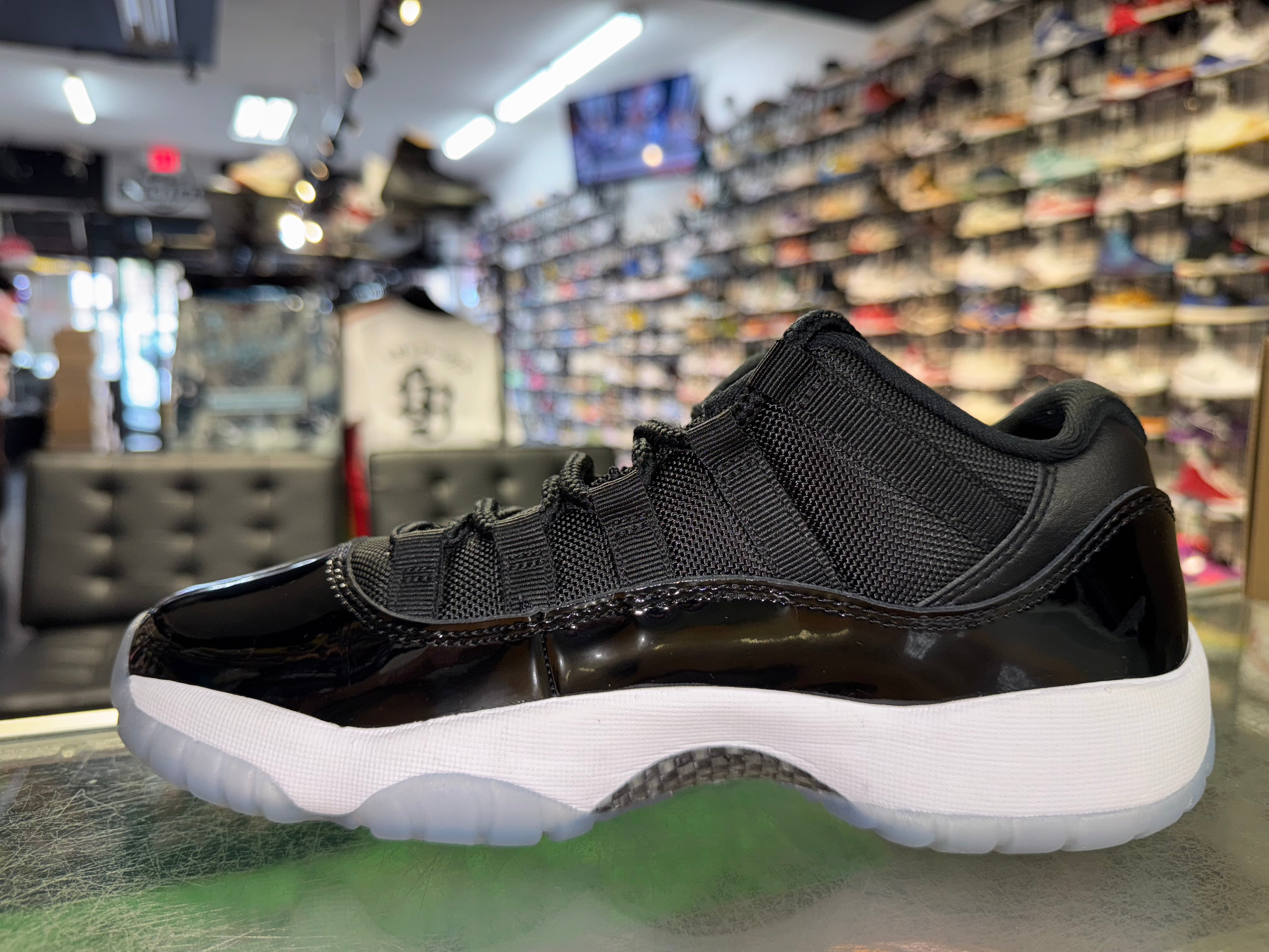 Size 6.5y Air Jordan 11 Low "Space Jam"