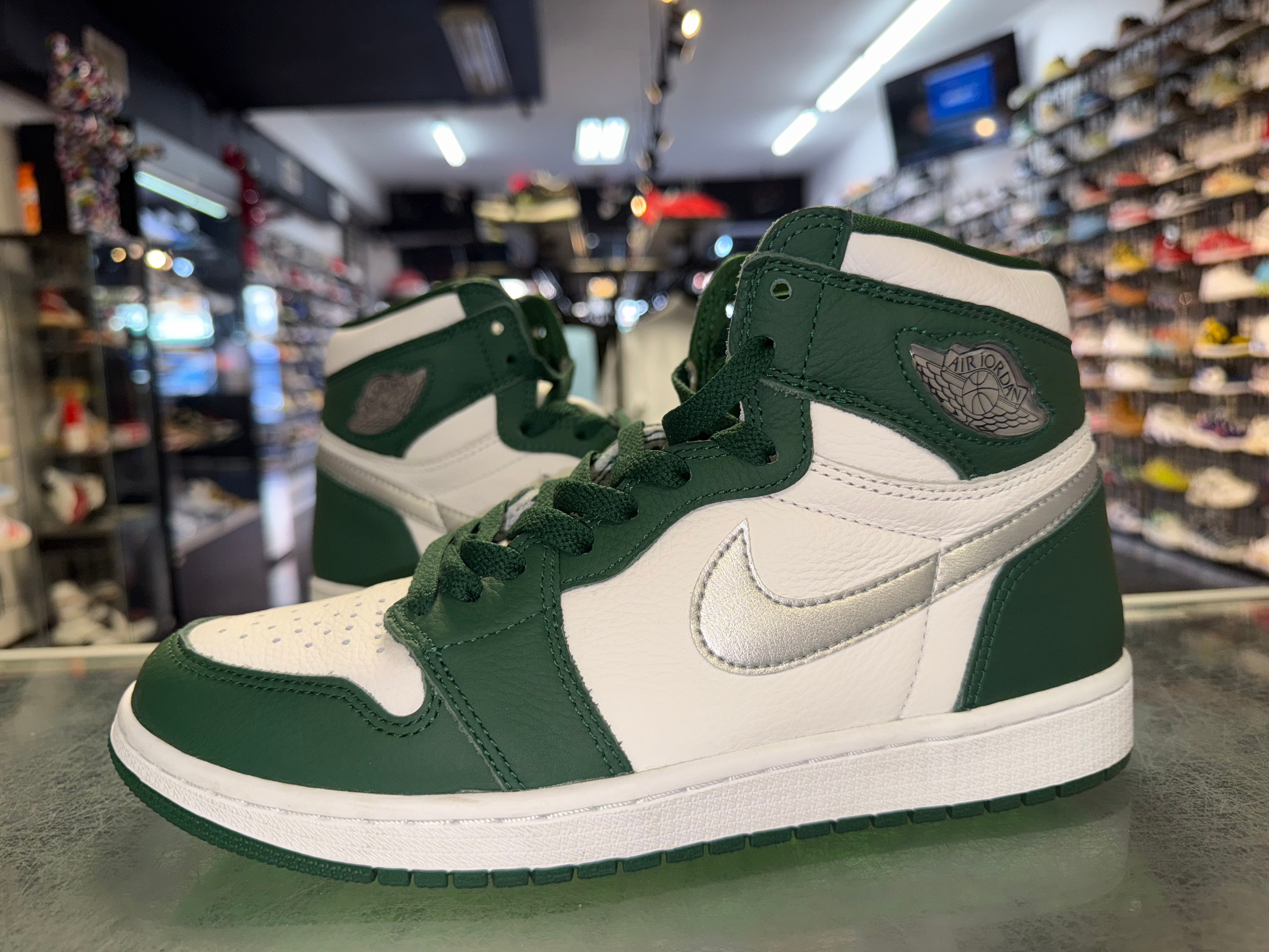 Size 8.5 Air Jordan 1 "Gorge Green"