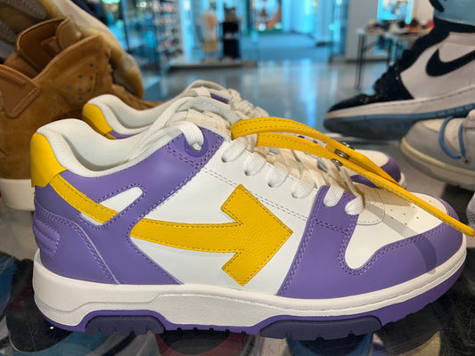 Size 8 (41EU) Off White Out of Office “White Purple Yellow” Brand New (Mall)
