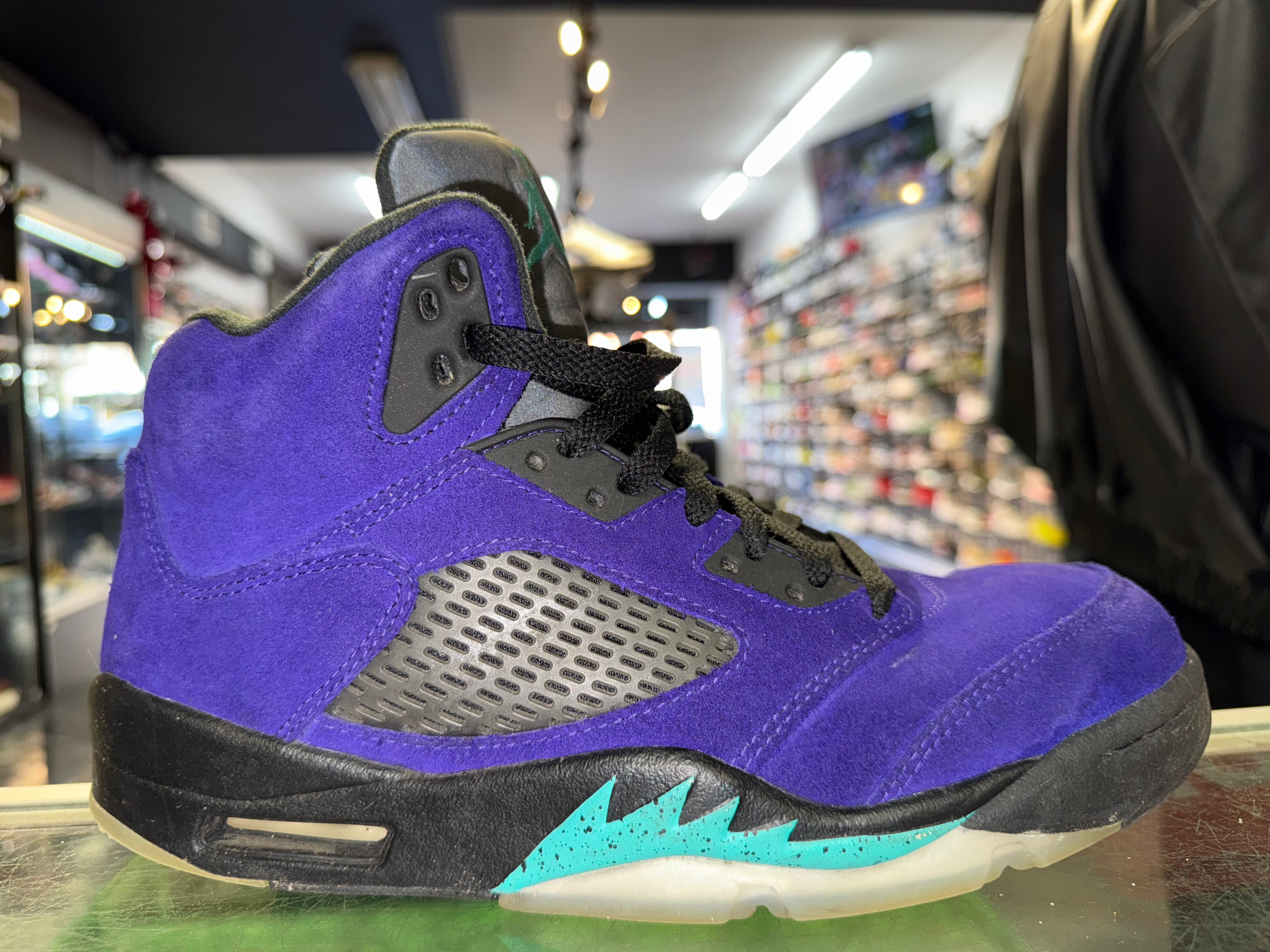Size 9 Air Jordan 5 "Alternate Grape"