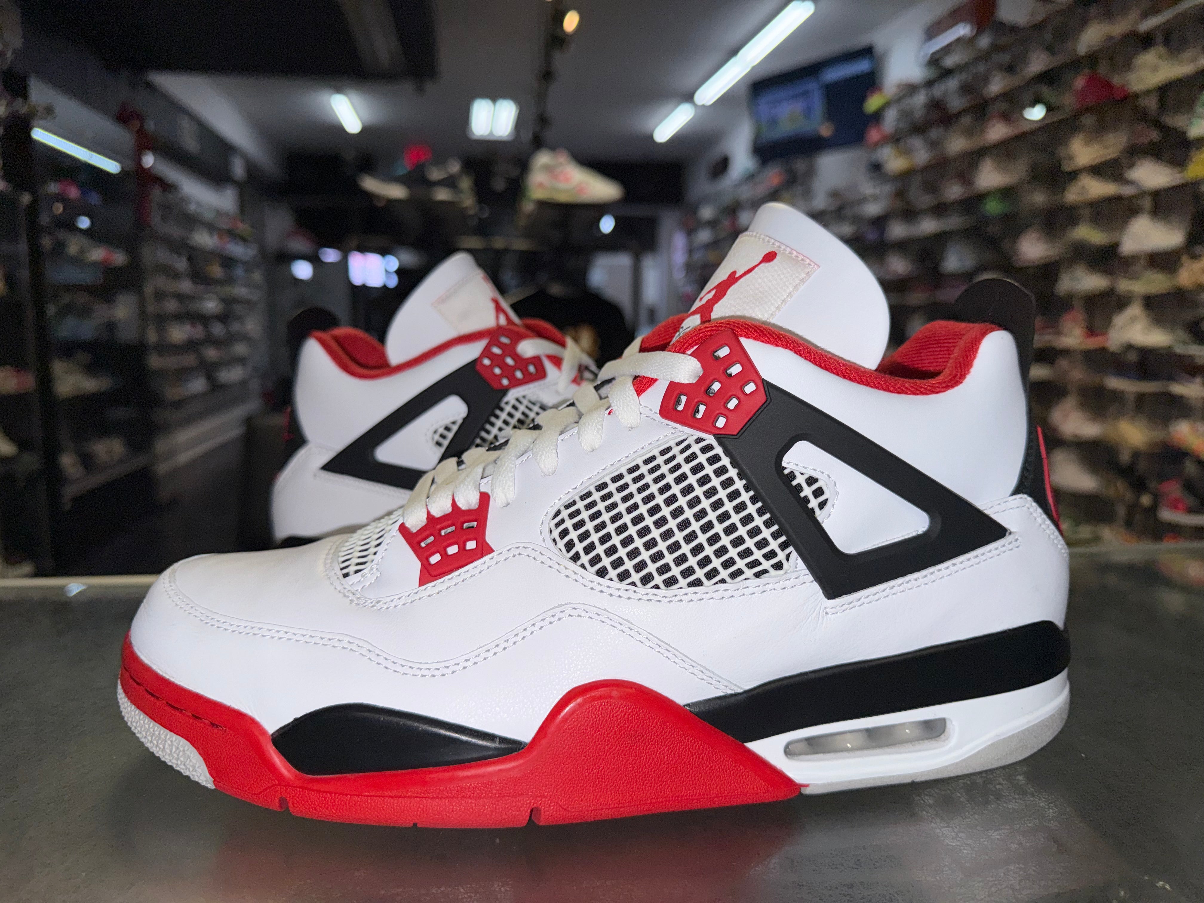 Size 12 Air Jordan 4 “Fire Red”