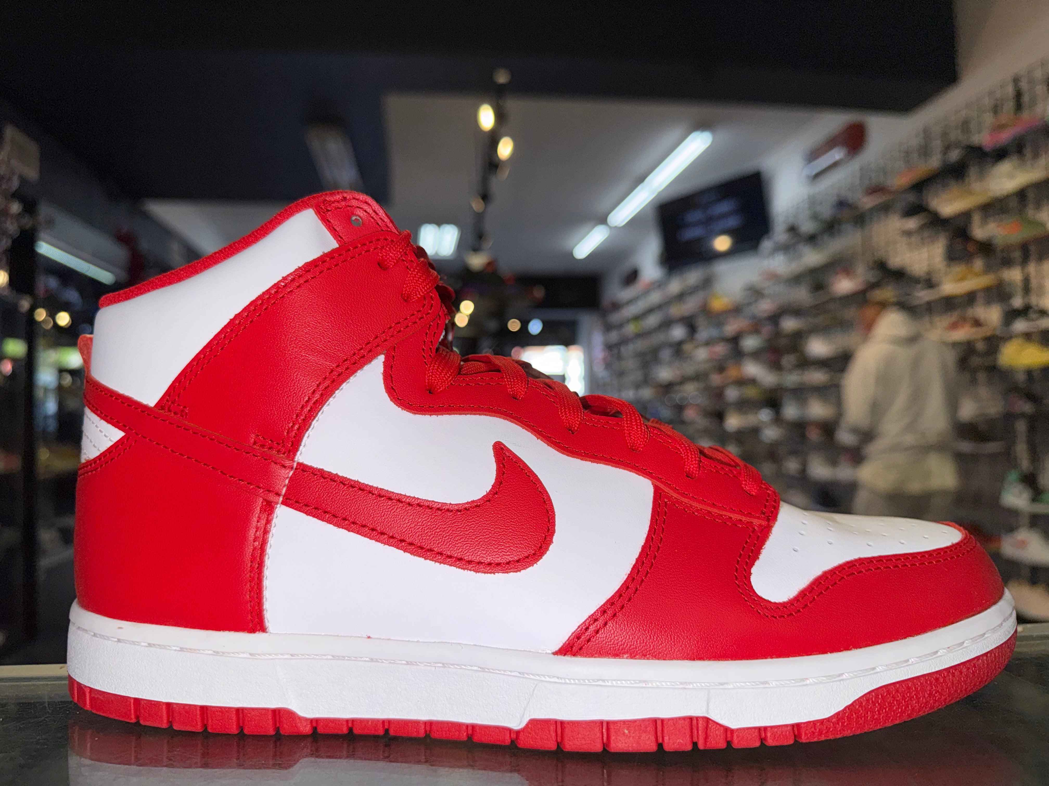 Size 11 Dunk High "Championship Red" Brand New