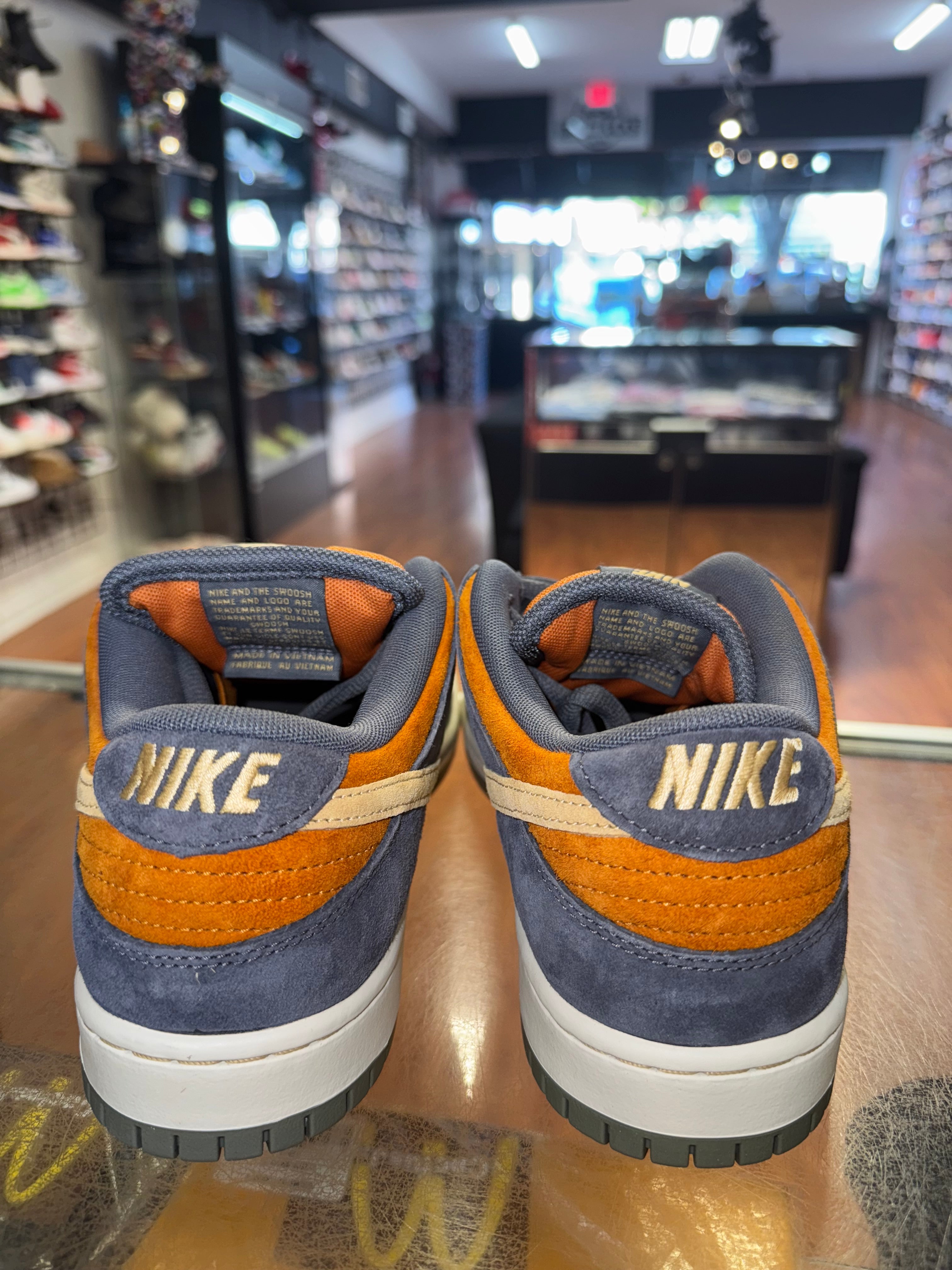 Size 9 Dunk Low SB "Light Carbon Monarch" Brand New